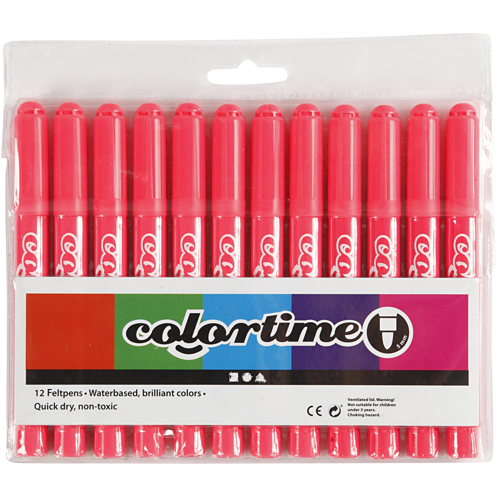 Tusjpenner Creativ Company Colortime Strek 5 mm 1 Pk