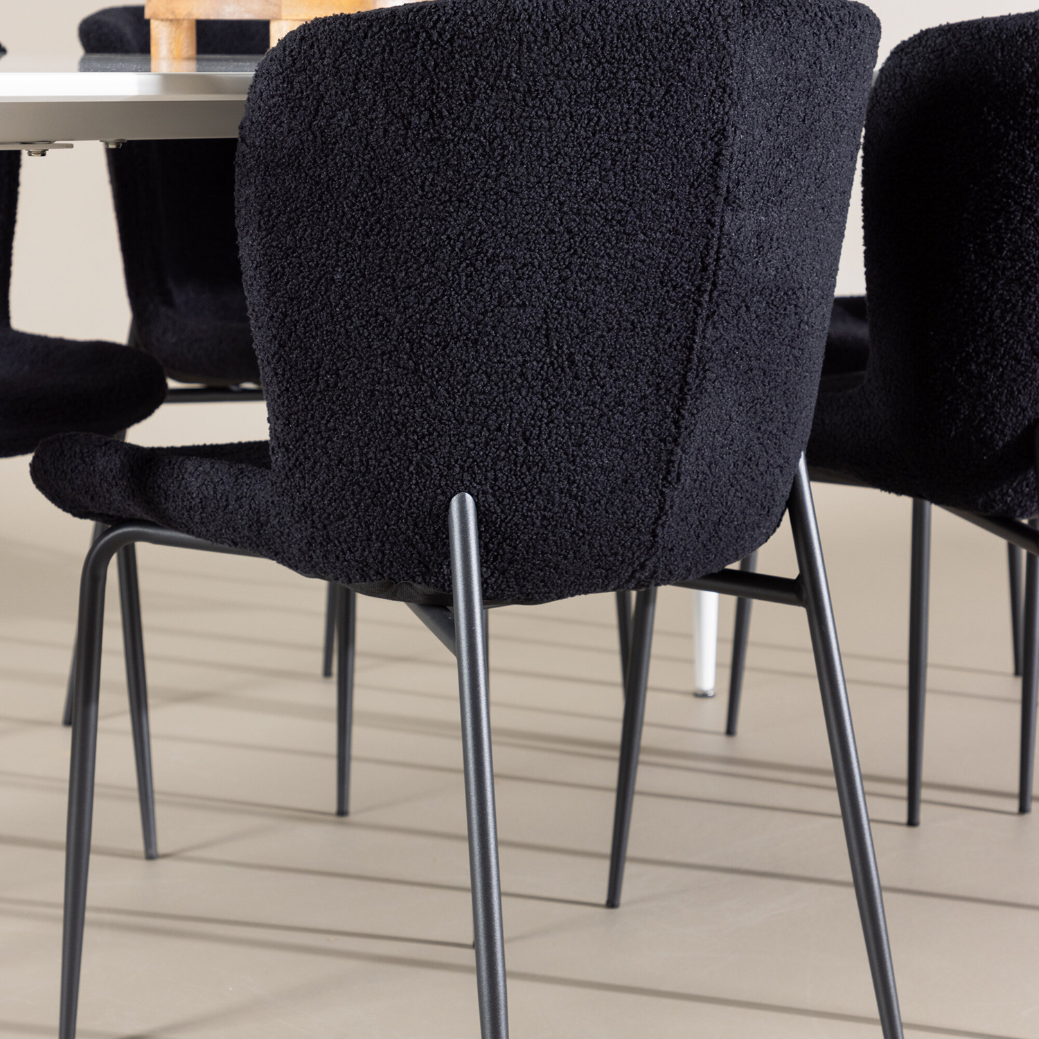 Spisegruppe Venture Home Silar 180 med 6 stk Modesto Stoler