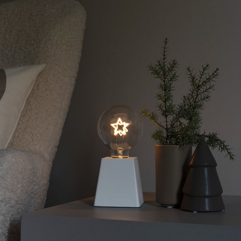 Borddekorasjon Gnosjö Konstsmide LED Tre
