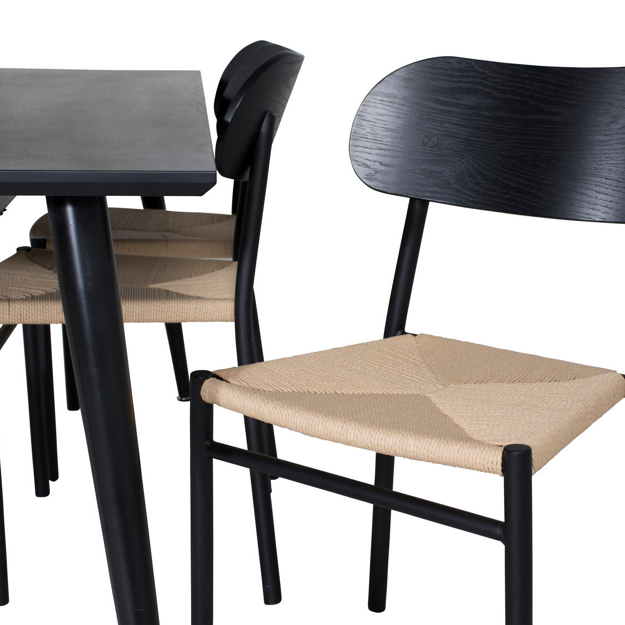Spisegruppe Venture Home Dipp med 6stk Polly Stoler