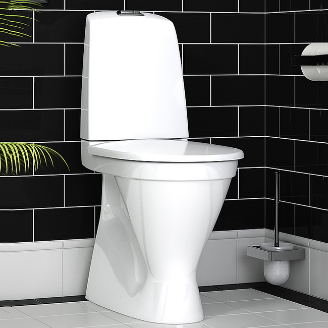 Nautic 1546 Hygienic Flush Mjuksits Vit, Enkelspolning 4l Mjuksits Vit, Enkelspolning 4l