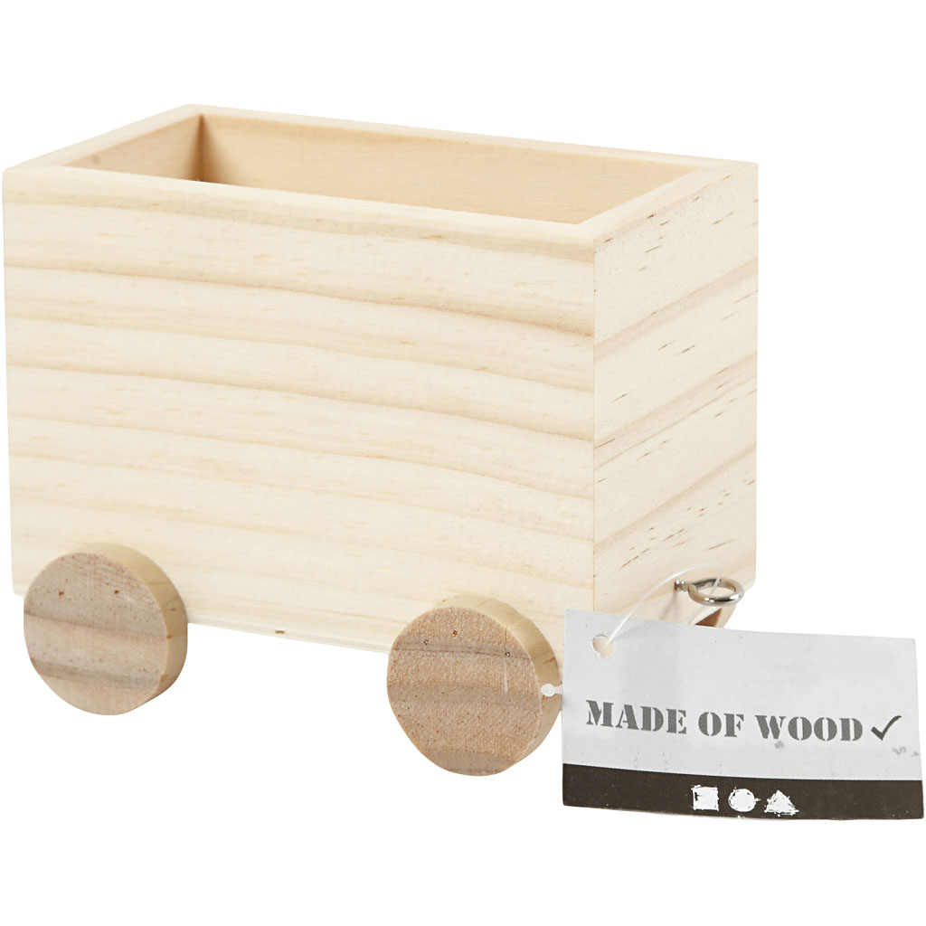Togvogn Creativ Company HxBxL 8x9,5x6,5 cm