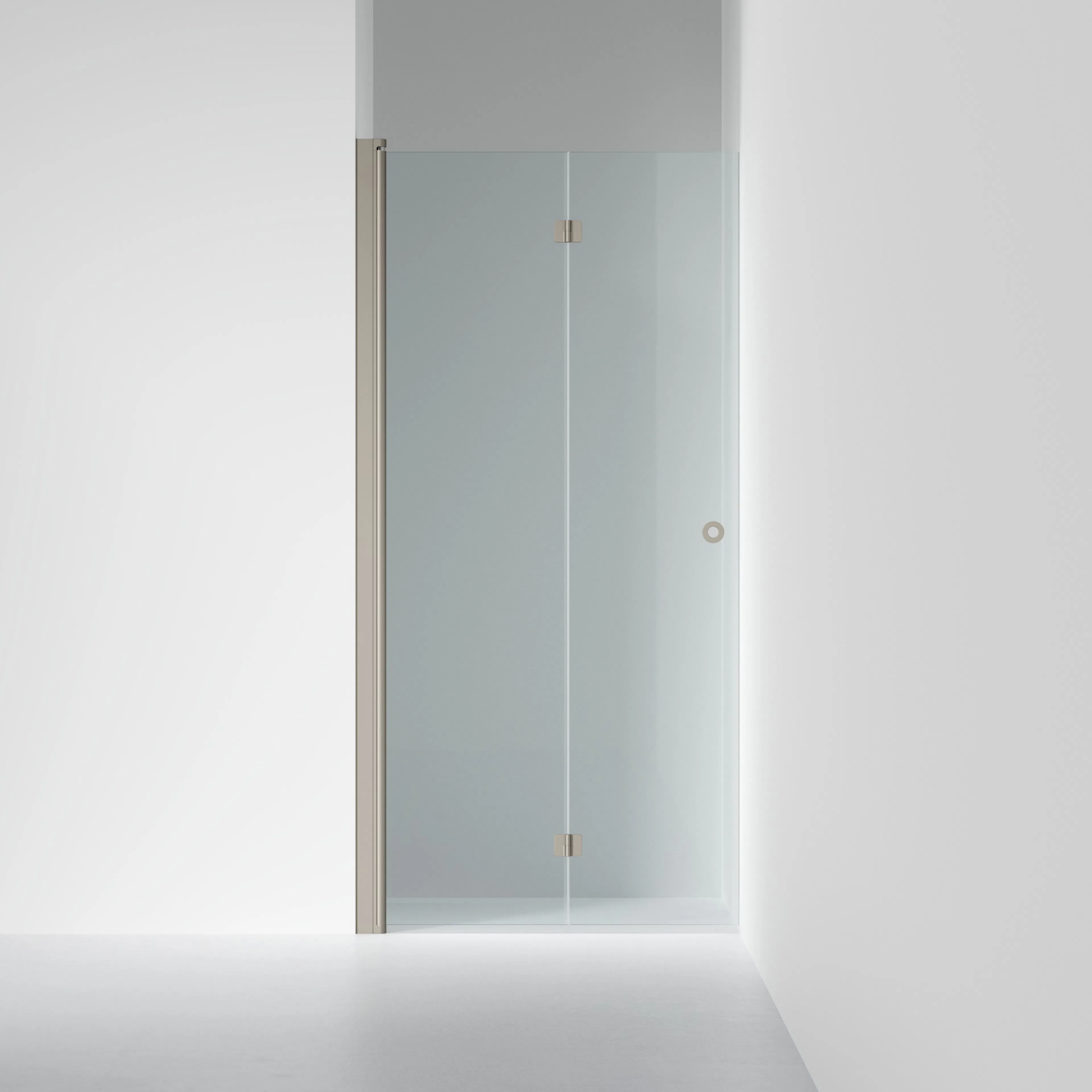 Duschvägg Linc 2 Flex, Clear, Stone, Vikdörr (V) 775 mm (A), 775x2000, mm, Blankpolerade Profiler, Vänster