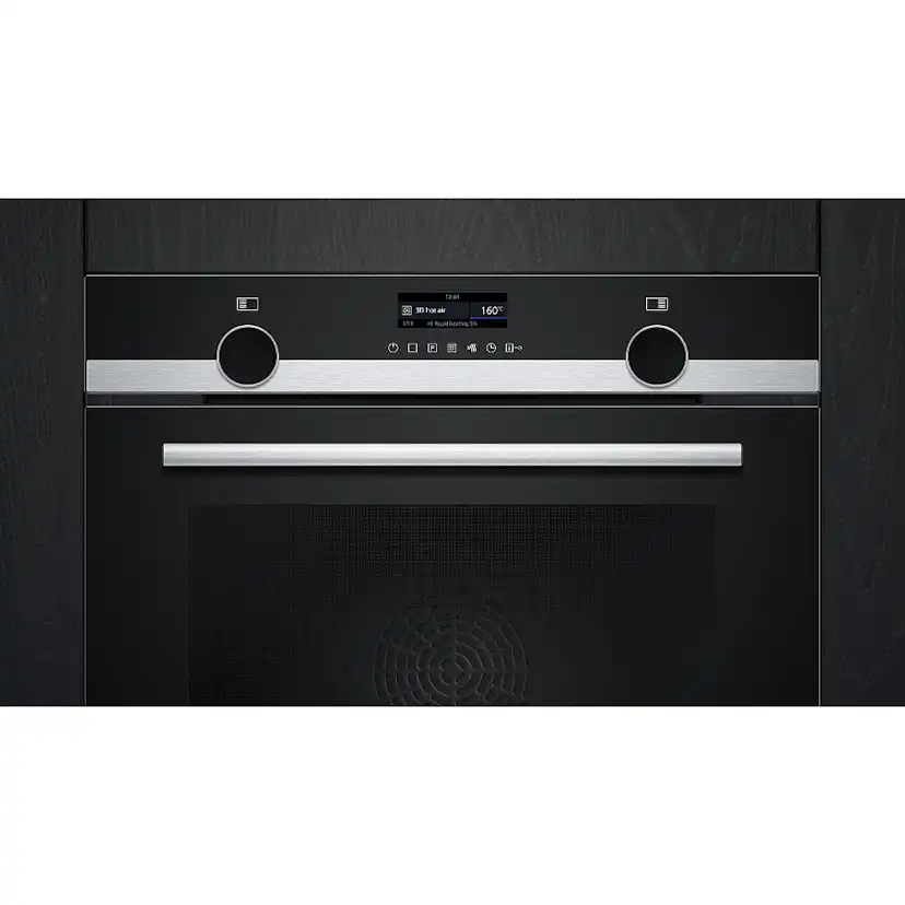 Ovn- og Mikrobølgepakke Siemens HB579GBR3 + BF555LMB1 for Høyskap