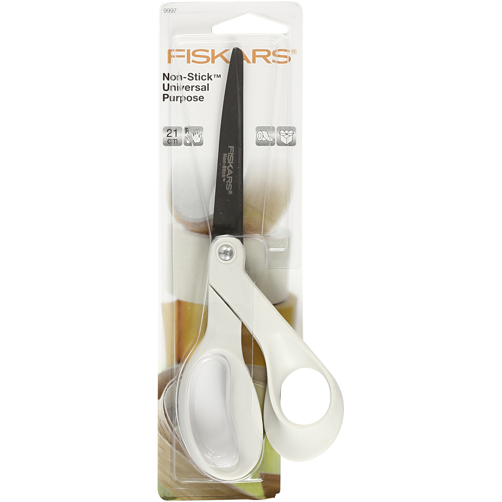Universalsaks Fiskars Non-Stick L: 21 cm Høyre 1 Stk