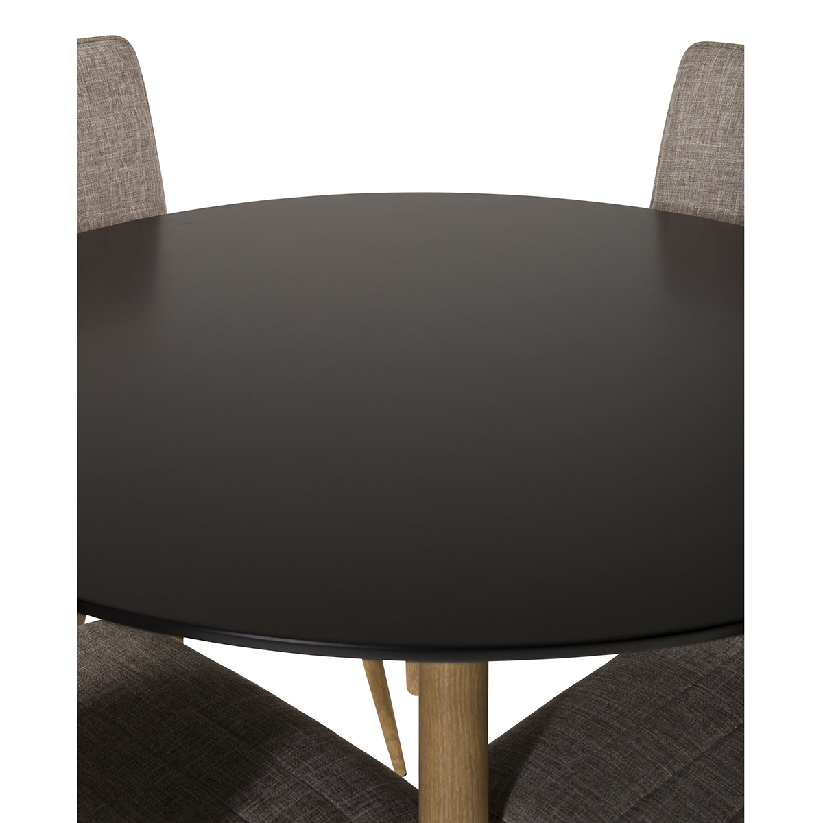 Spisegruppe Venture Home Plaza Ø100 cm med 4st Windu Spisestoler