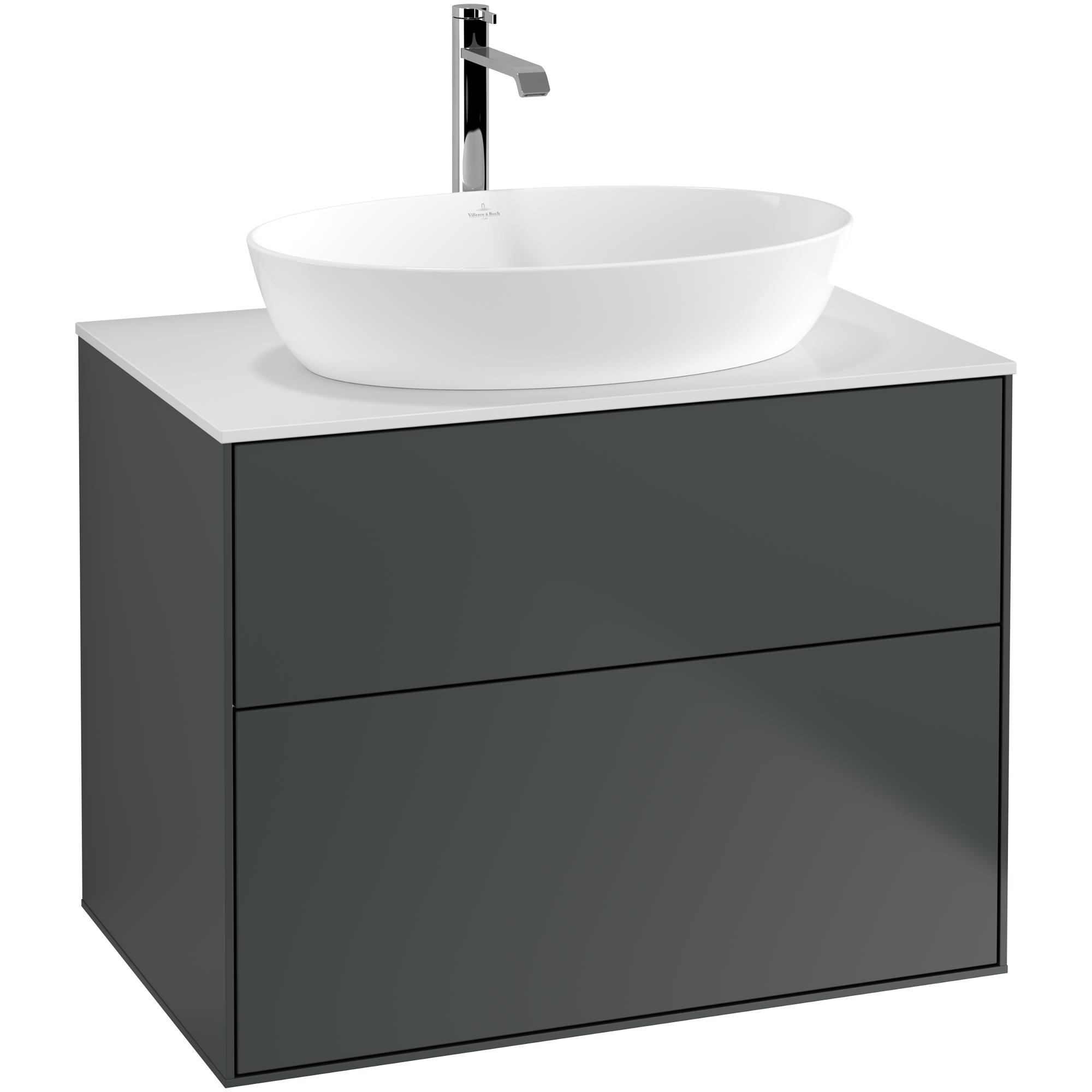 Tvättställsskåp Villeroy & Boch Finion med 2 Lådor och Bänkskiva för Fristående Tvättställ från Artis & Collaro
