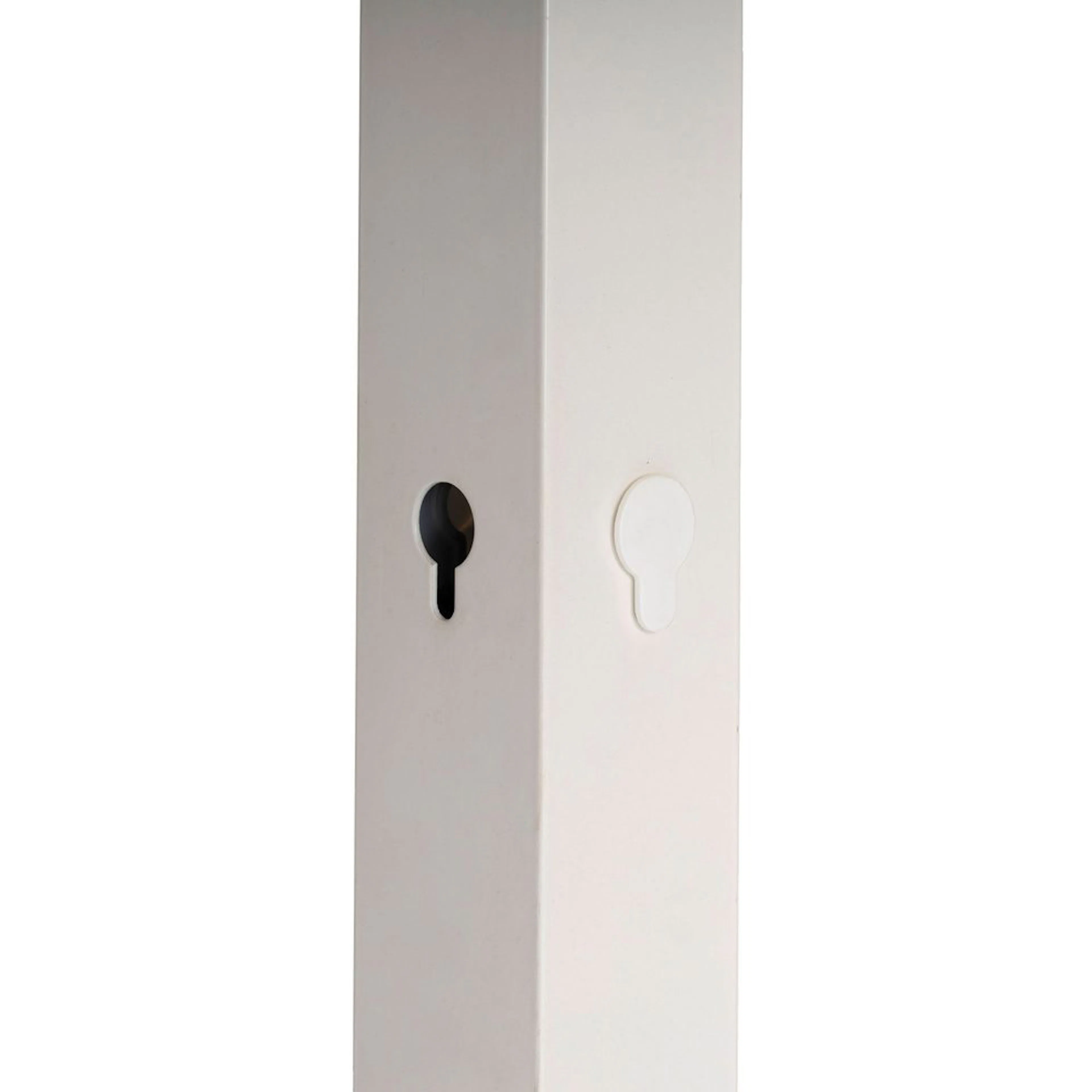 Aluminium stolpe RAND 170 cm vit L: 170 cm