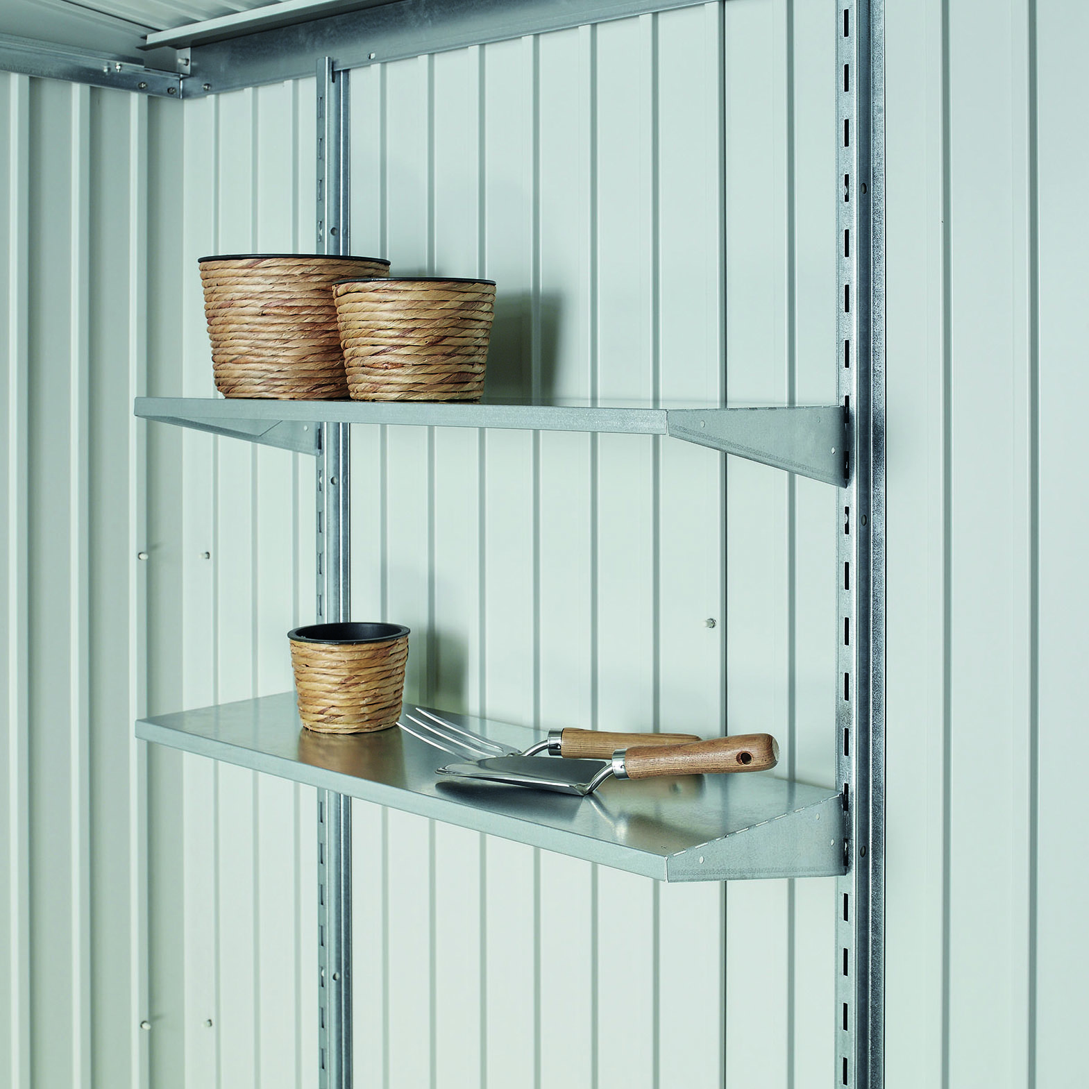 Hyllesett Biohort til Redskapsbod 2 pk