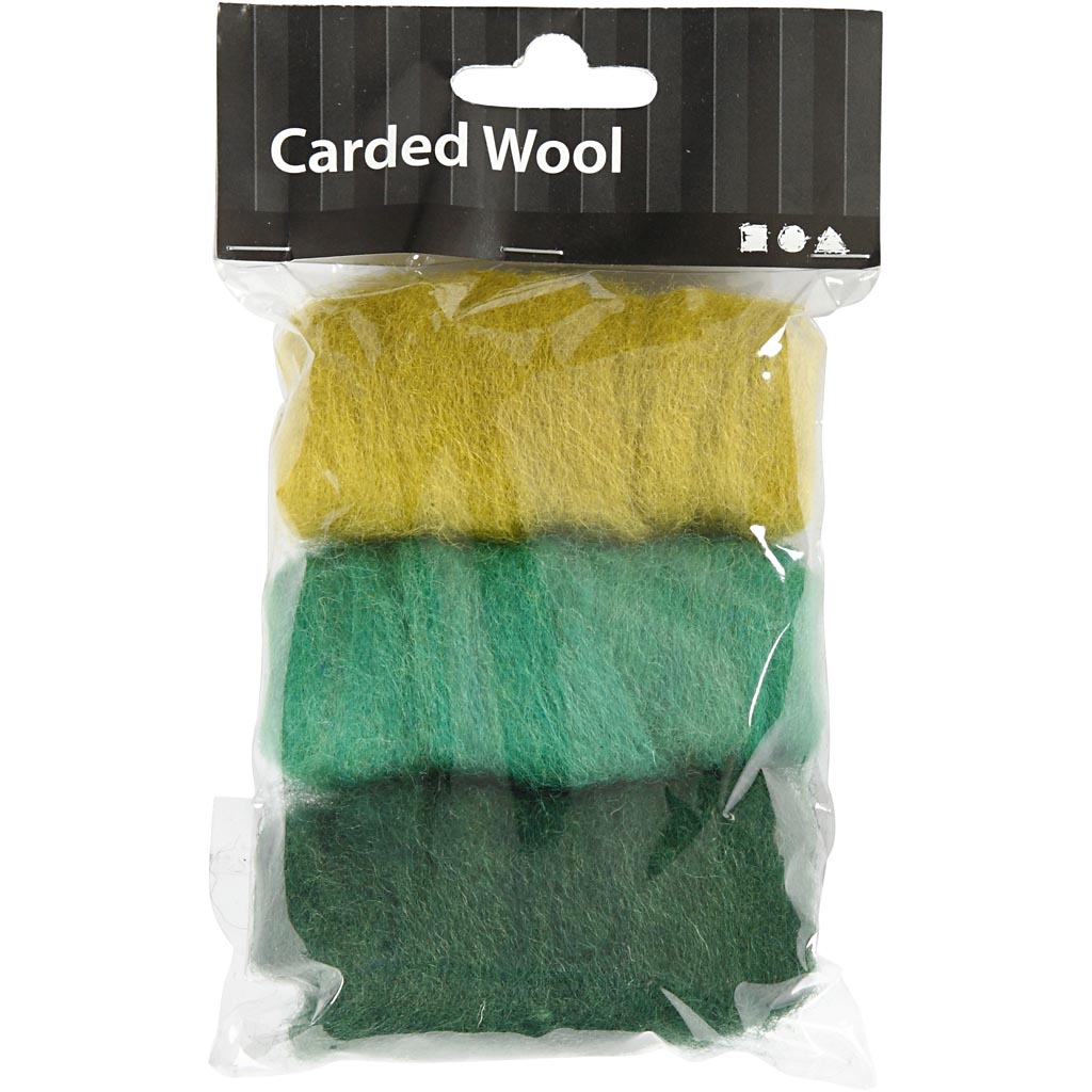 Kardet Ull Creativ Company 3x10 g/1 Pk