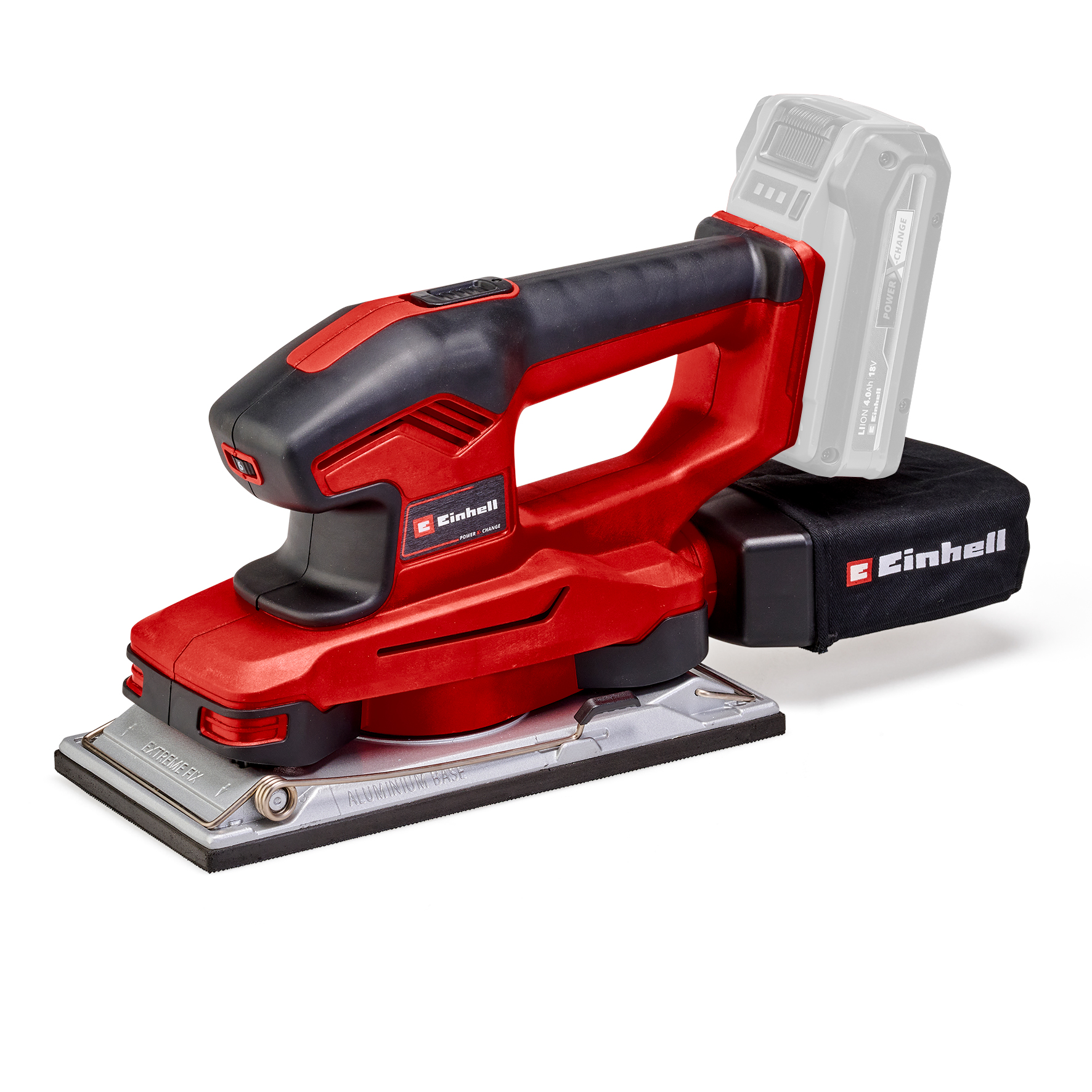 Slipmaskin Einhell TE-OS 18/230 Li Solo Oscillerende Trådløs uten Batteri