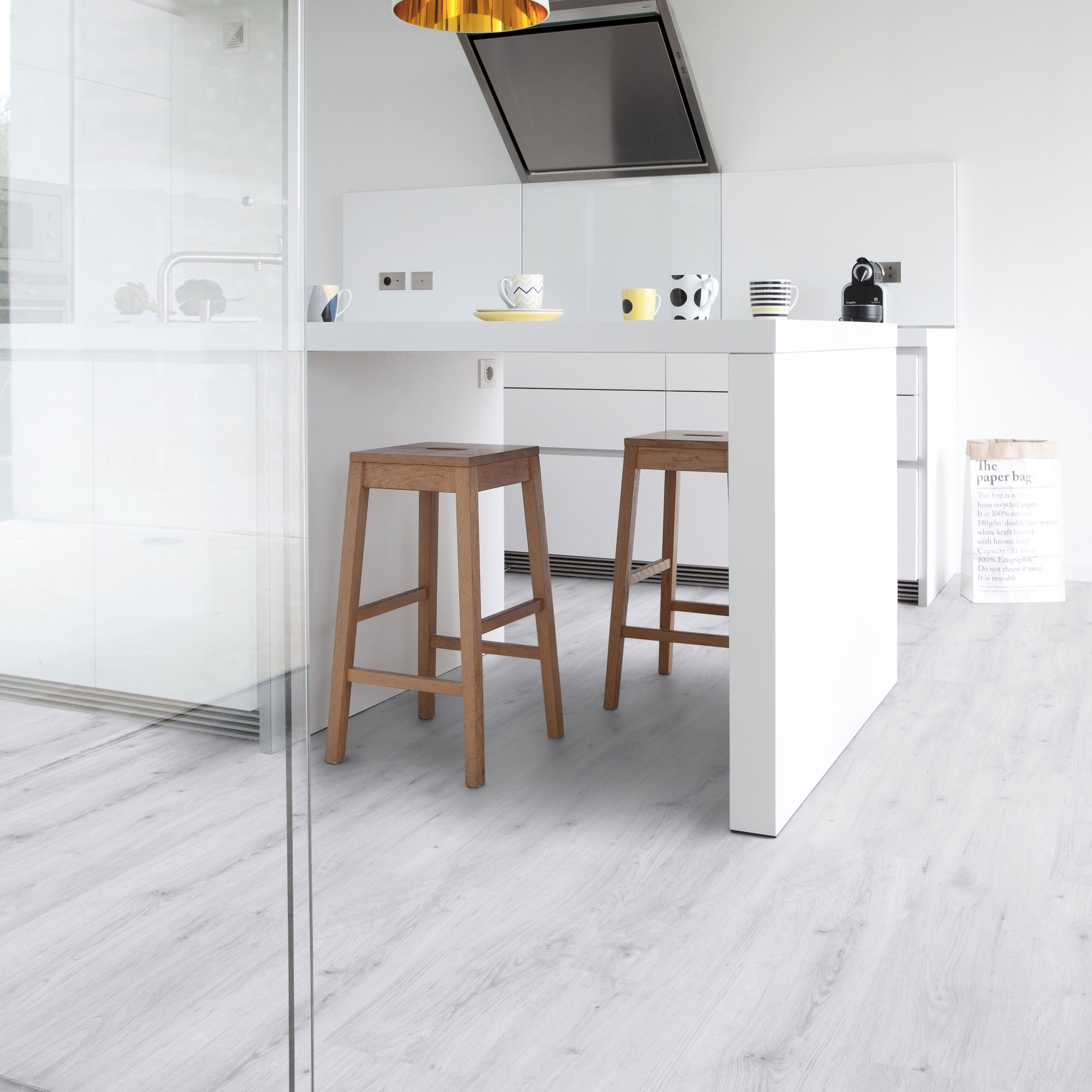 Vinylklikk Gerflor Topsilence Tavira White