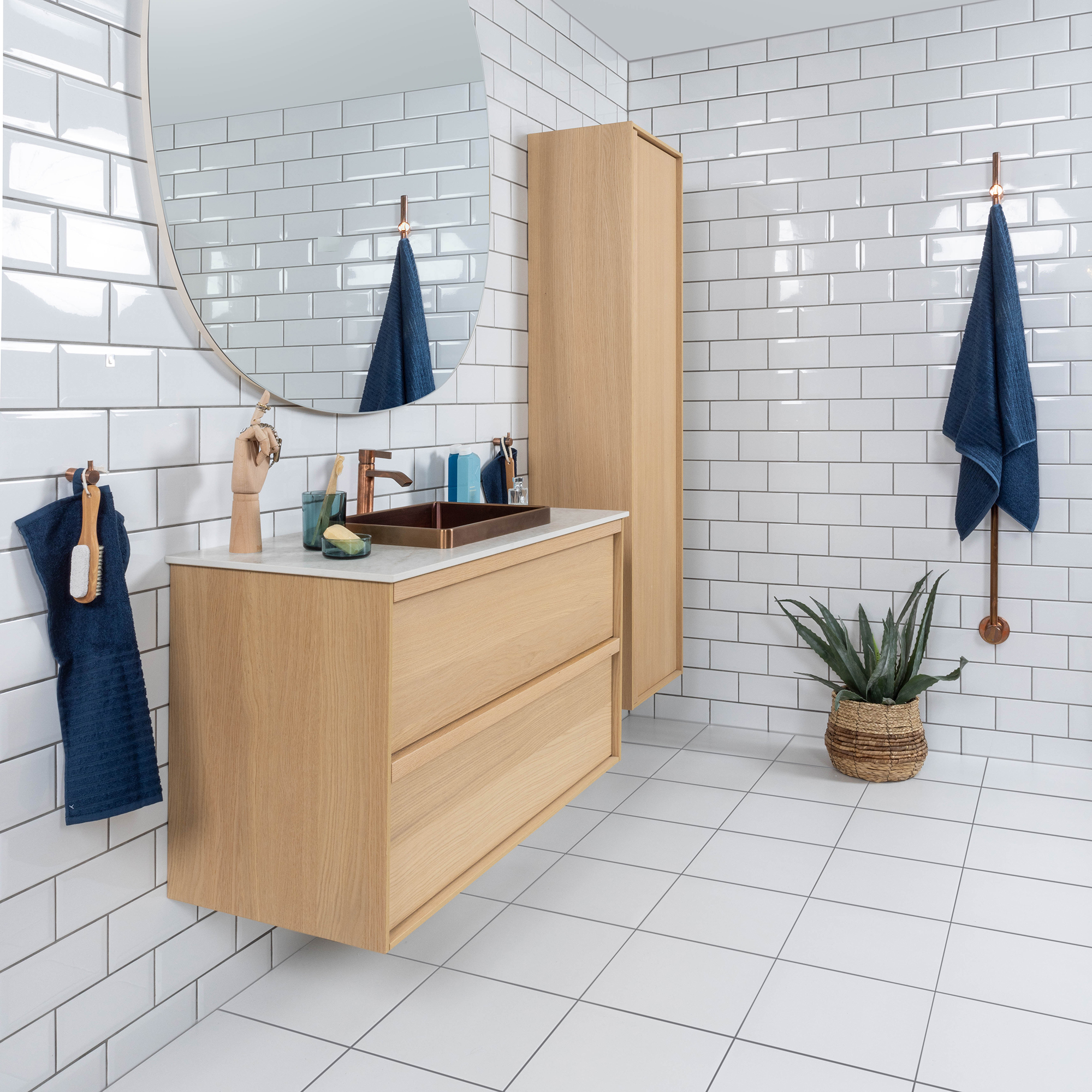 Klinker Arredo Carla Matt Hvit 30x30 cm