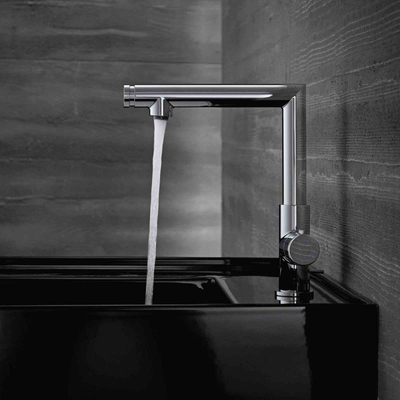 Tvättställsblandare Axor Uno Select 220 med Lyftve Krom