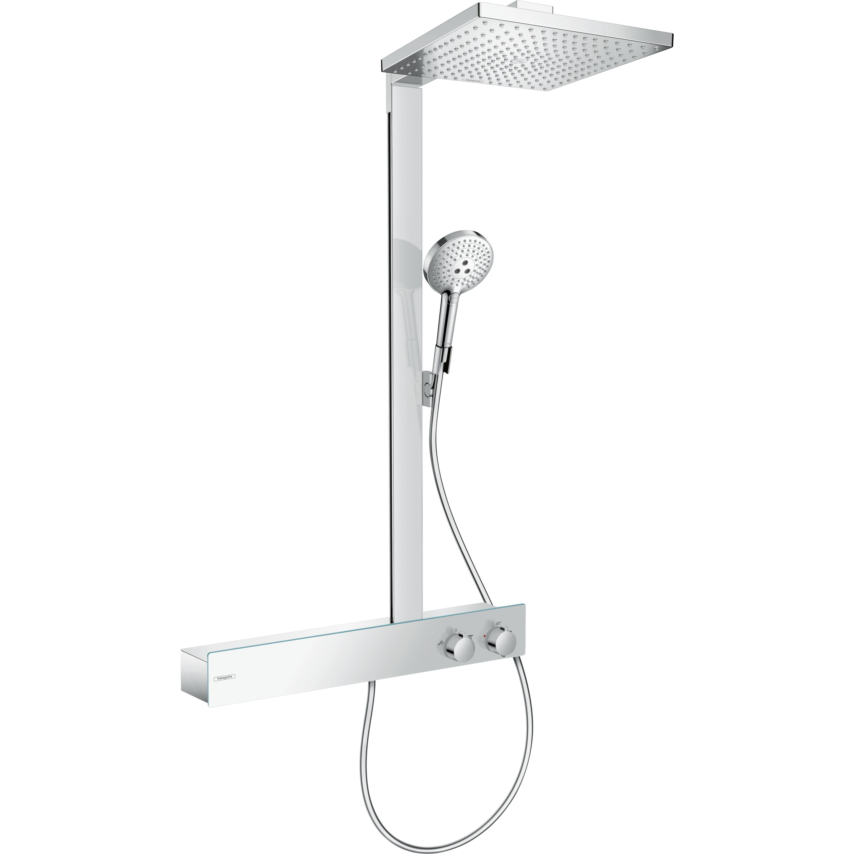 Raindance E Showerpipe 300 1jet med ShowerTablet 600 Uten EcoSmart