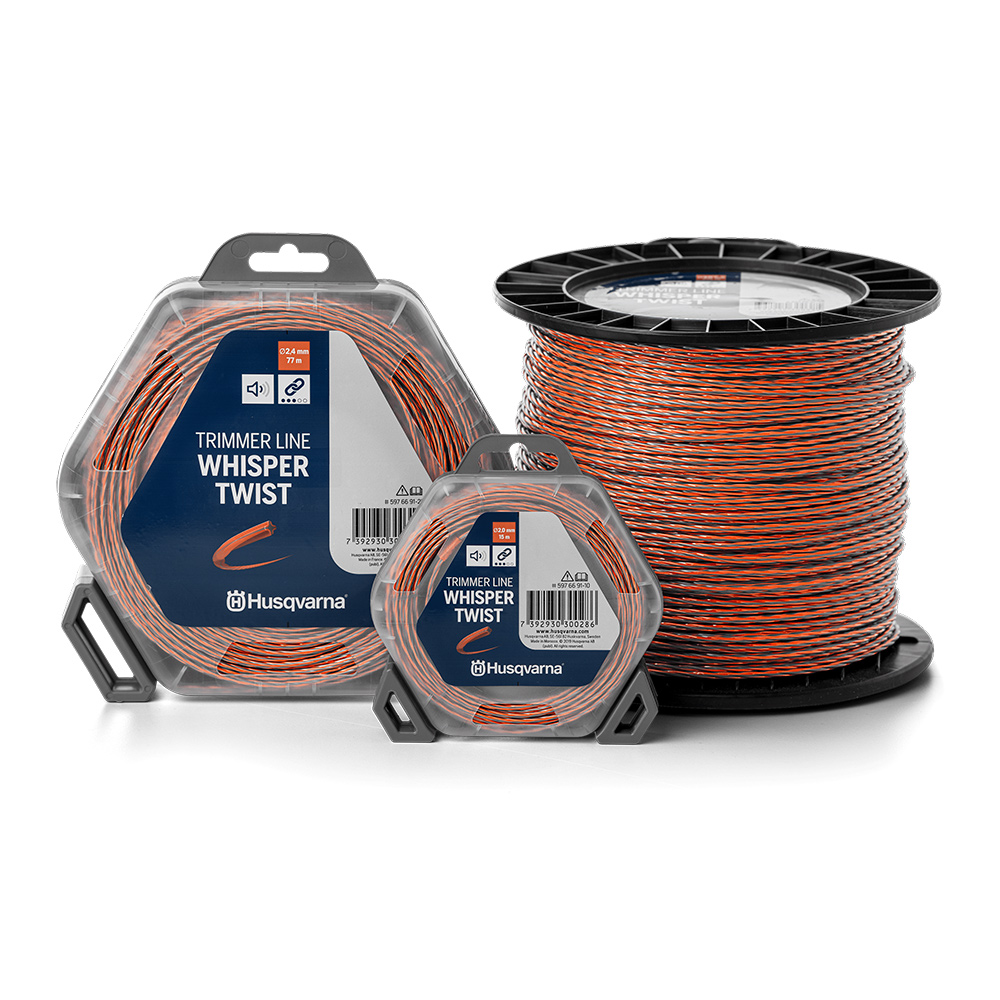Trimmertråd Husqvarna Whisper Twist 2,7 mm 210 m