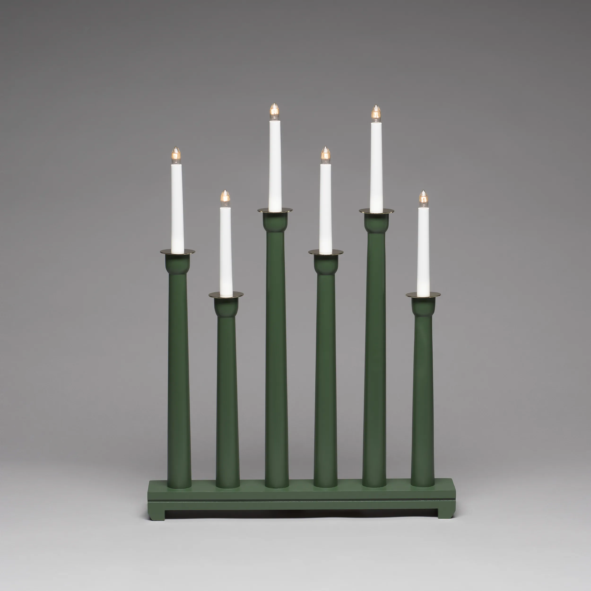 Adventstake Gnosjö Konstsmide 6L Tre Messing