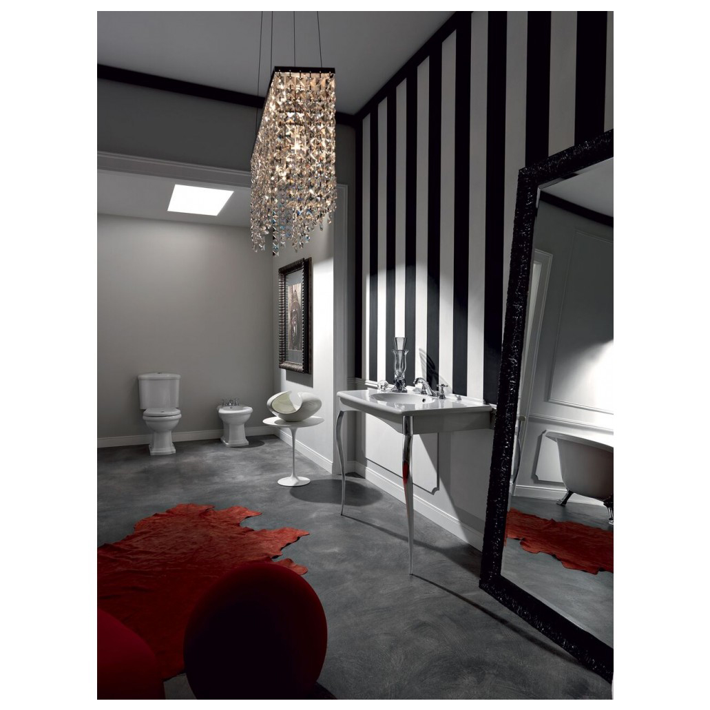 Toalett Lavabo Retro Monoblocco S-lås