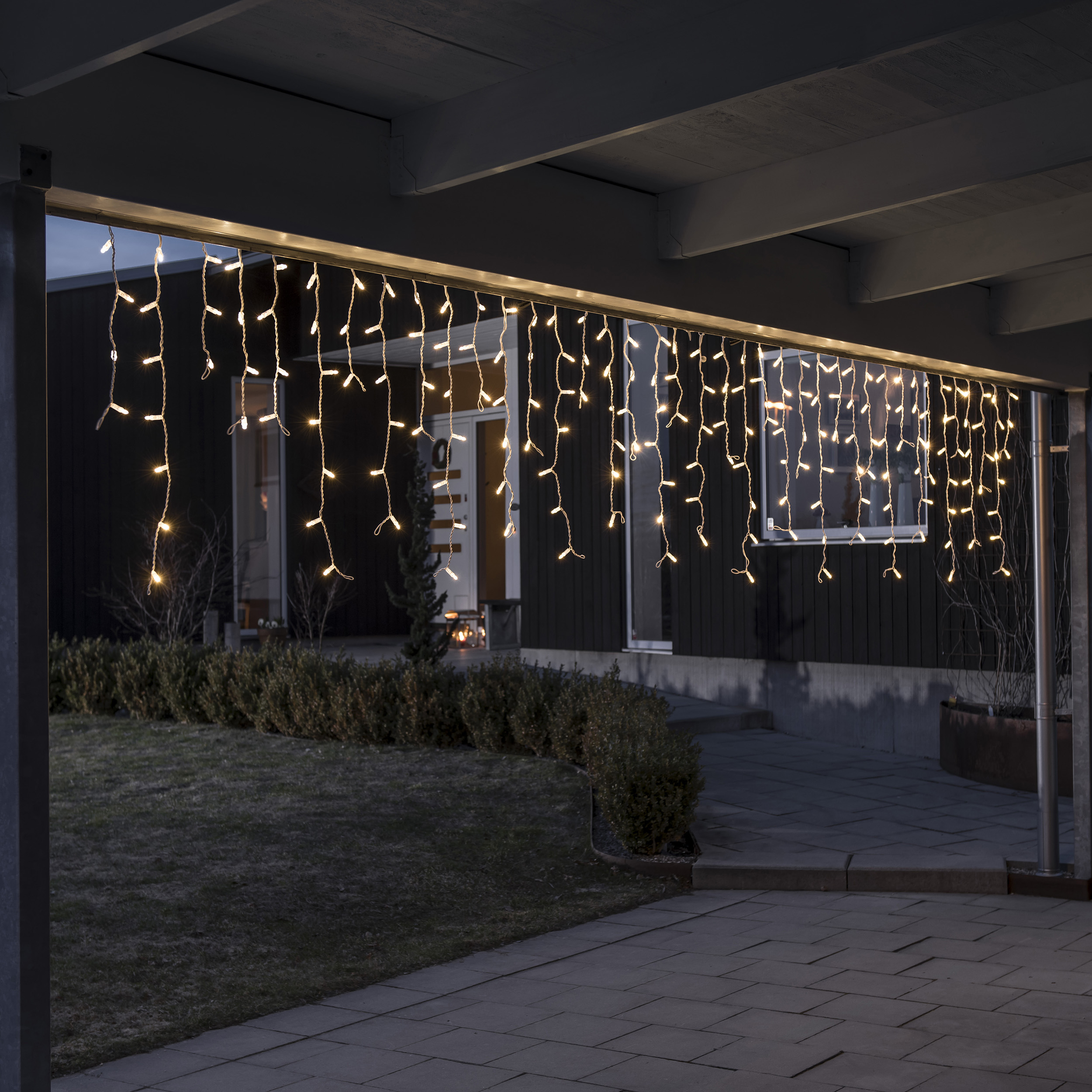 Startsett Gnosjö Konstsmide Istappskjede 100L LED Lang