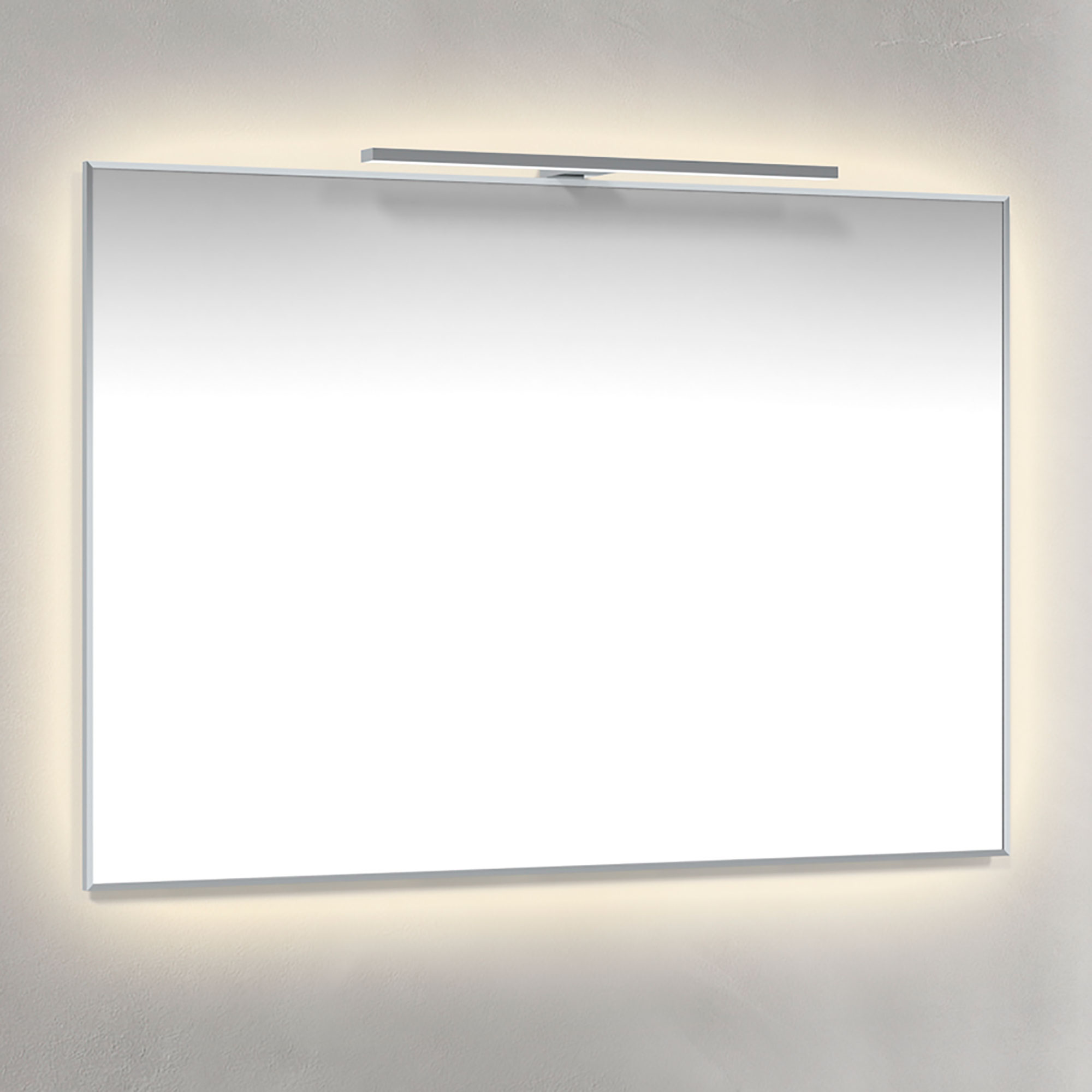 Speil Macro Design Crown Ambilight T-belysning med Ramme