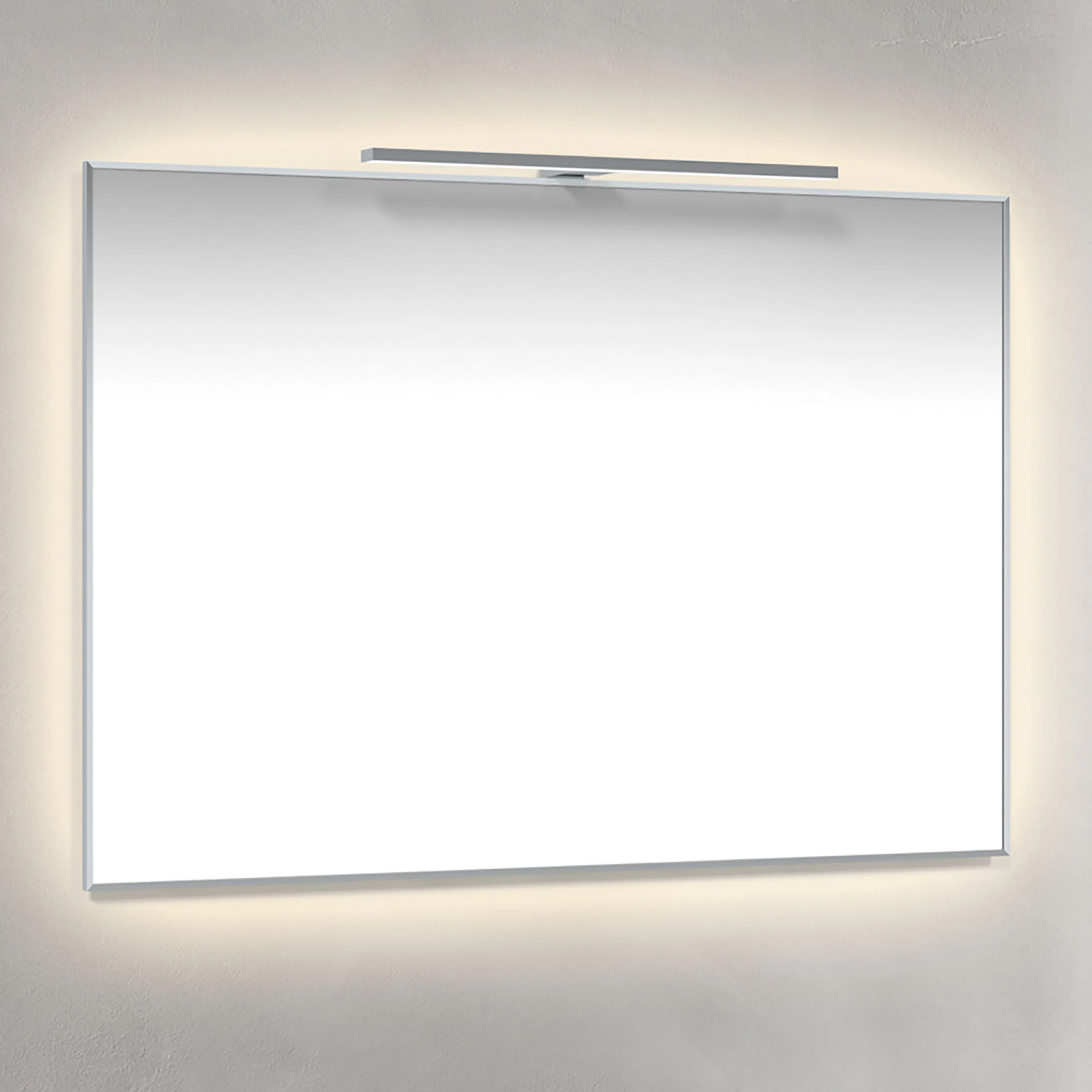 Speil Macro Design Crown Ambilight T-belysning med Ramme