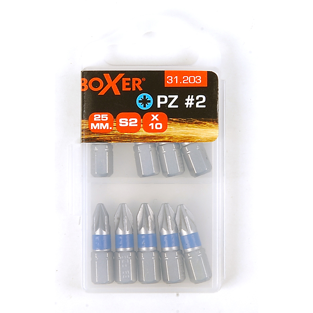 Bits Boxer PZ2 10 st S2-Stål