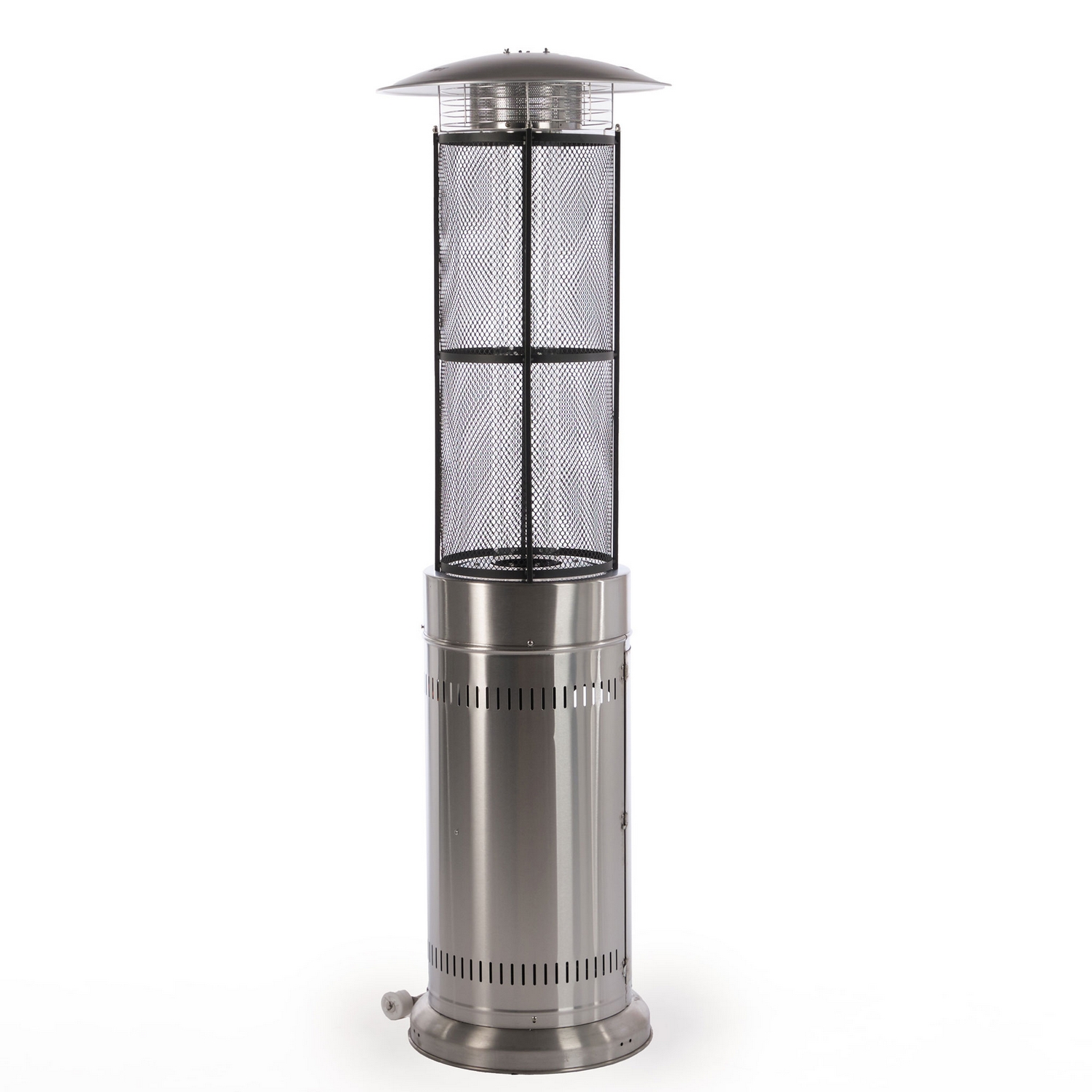 Terrassevarmer Fornorth Rund Rør 11kW Gassdrevet