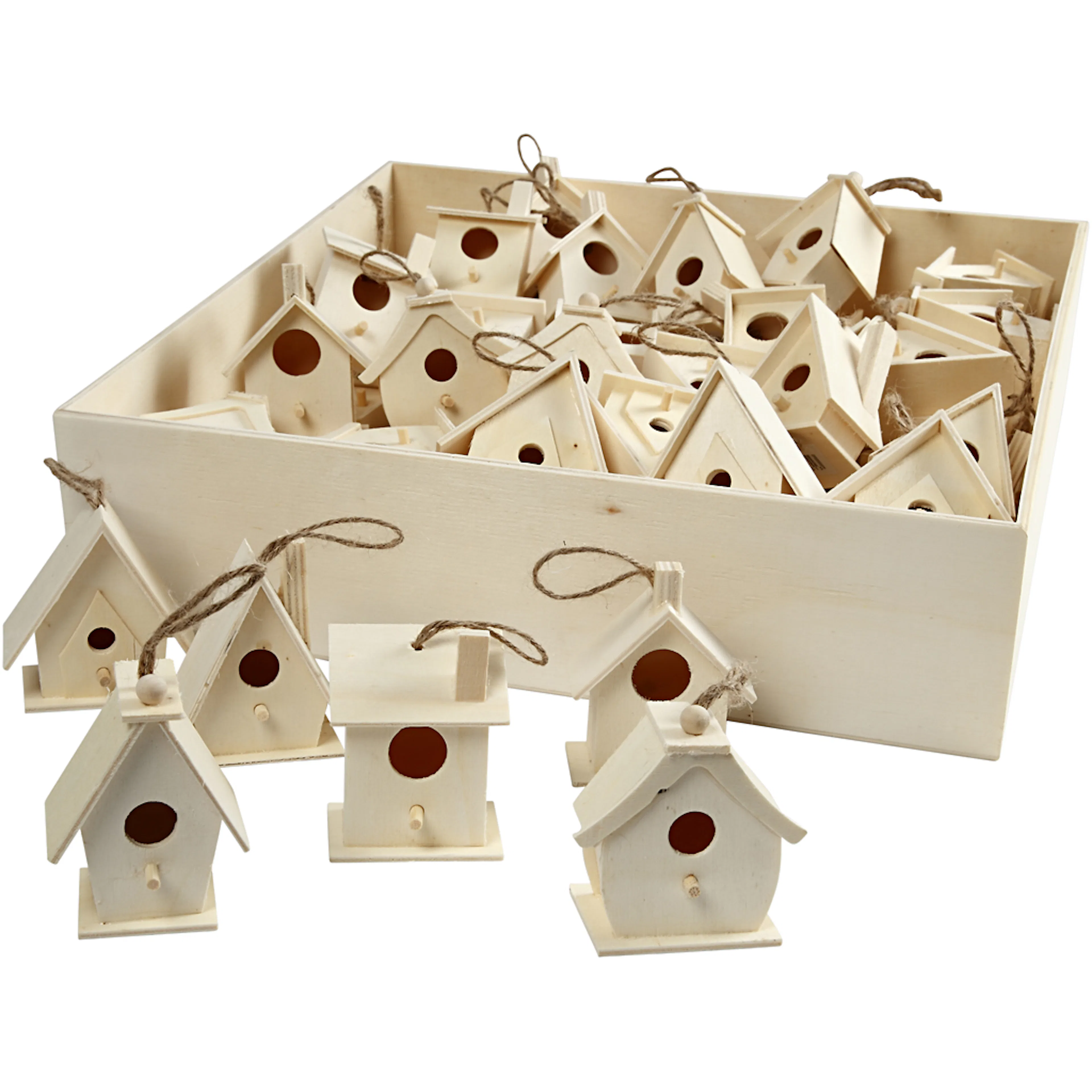 Fuglekasser Creativ Company Mini 6x10 stk/1 Pk