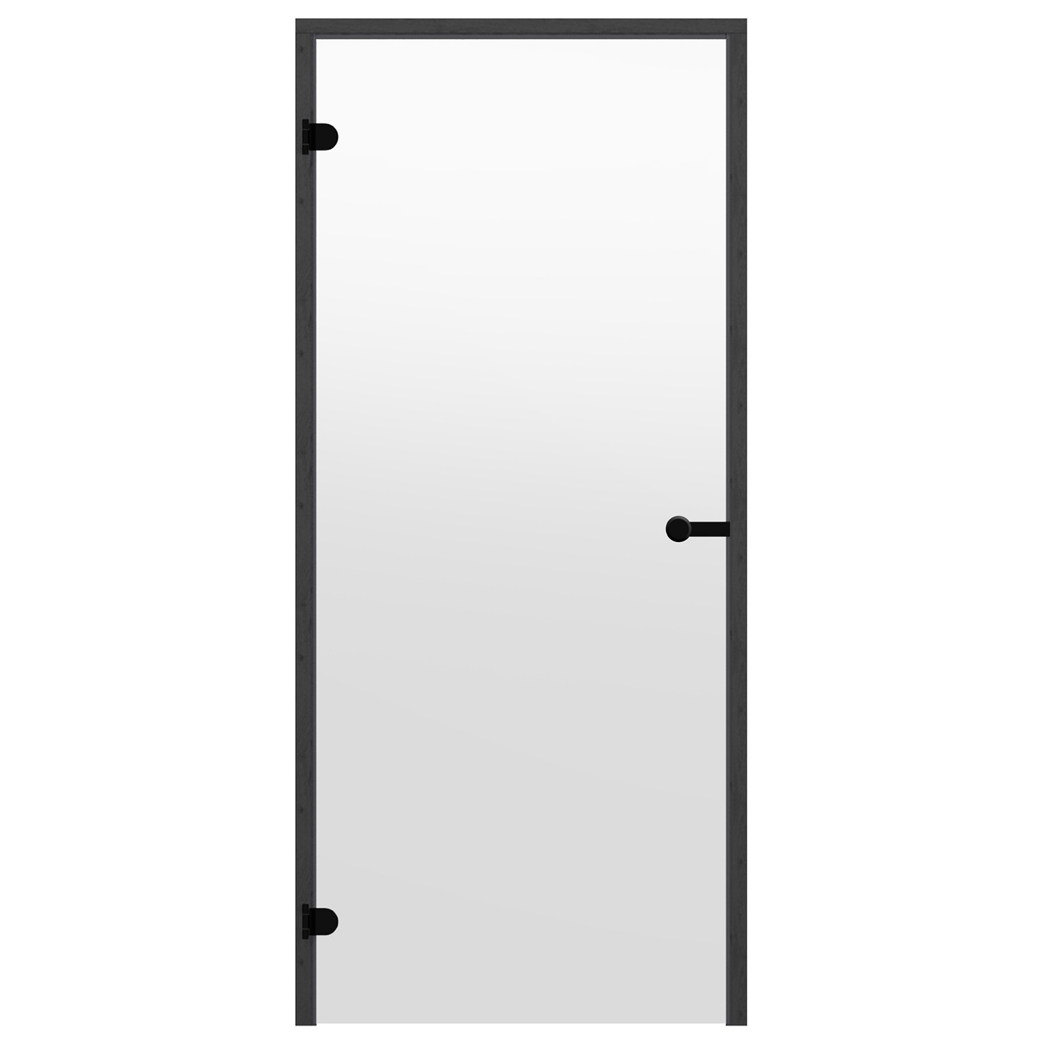 Badstudør Harvia Black Line Klar 7x19