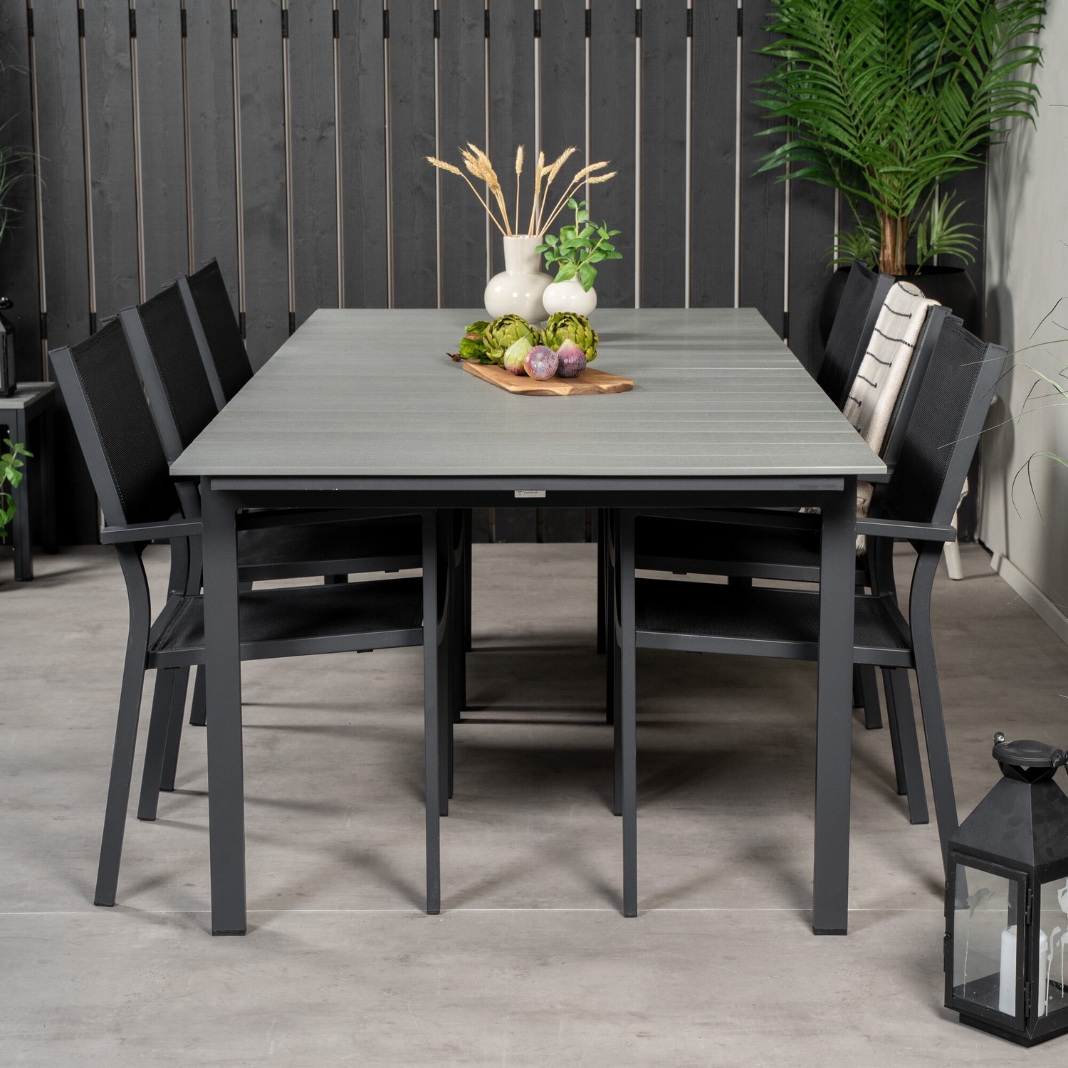 Spisegruppe Venture Home Lova 224/324 med 6 Copacabana Lenestoler