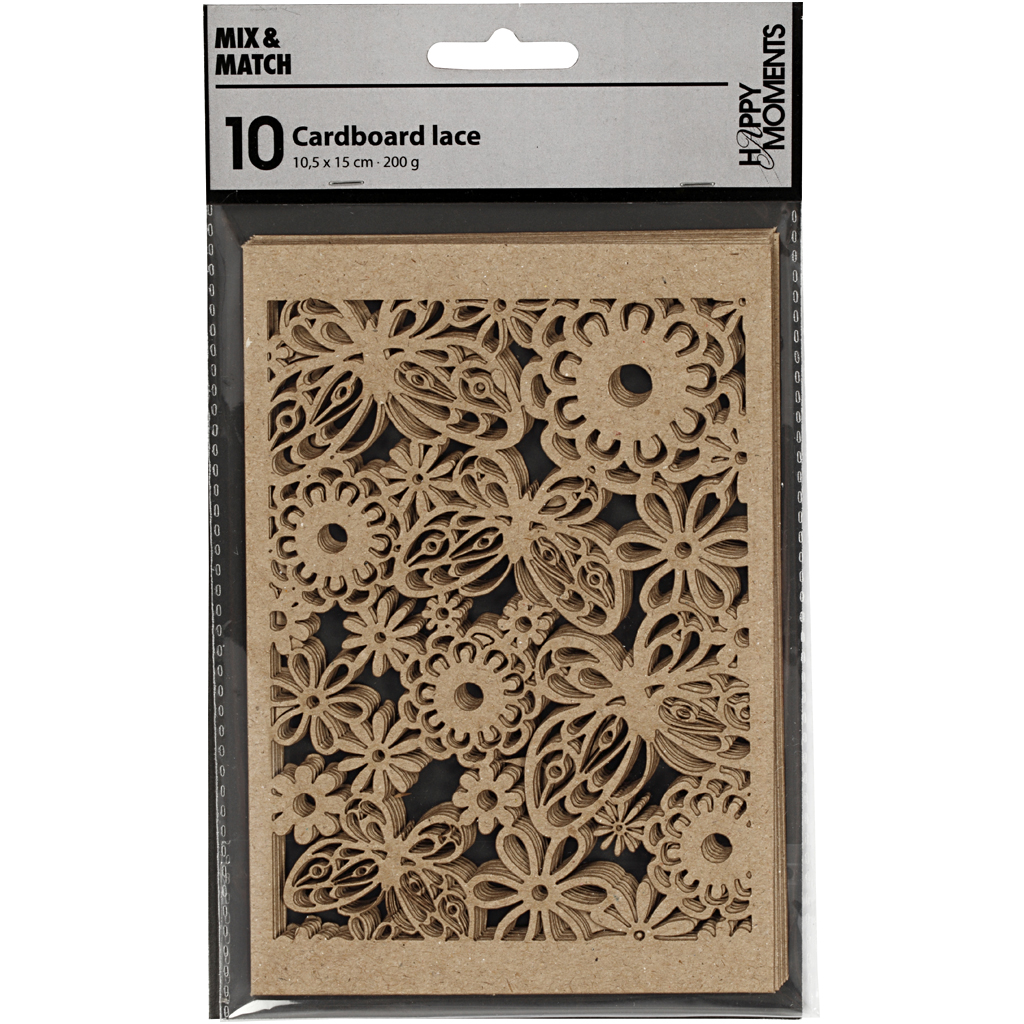 Blondekartong Creativ Company 10,5x15 cm 10 stk/1 Pk