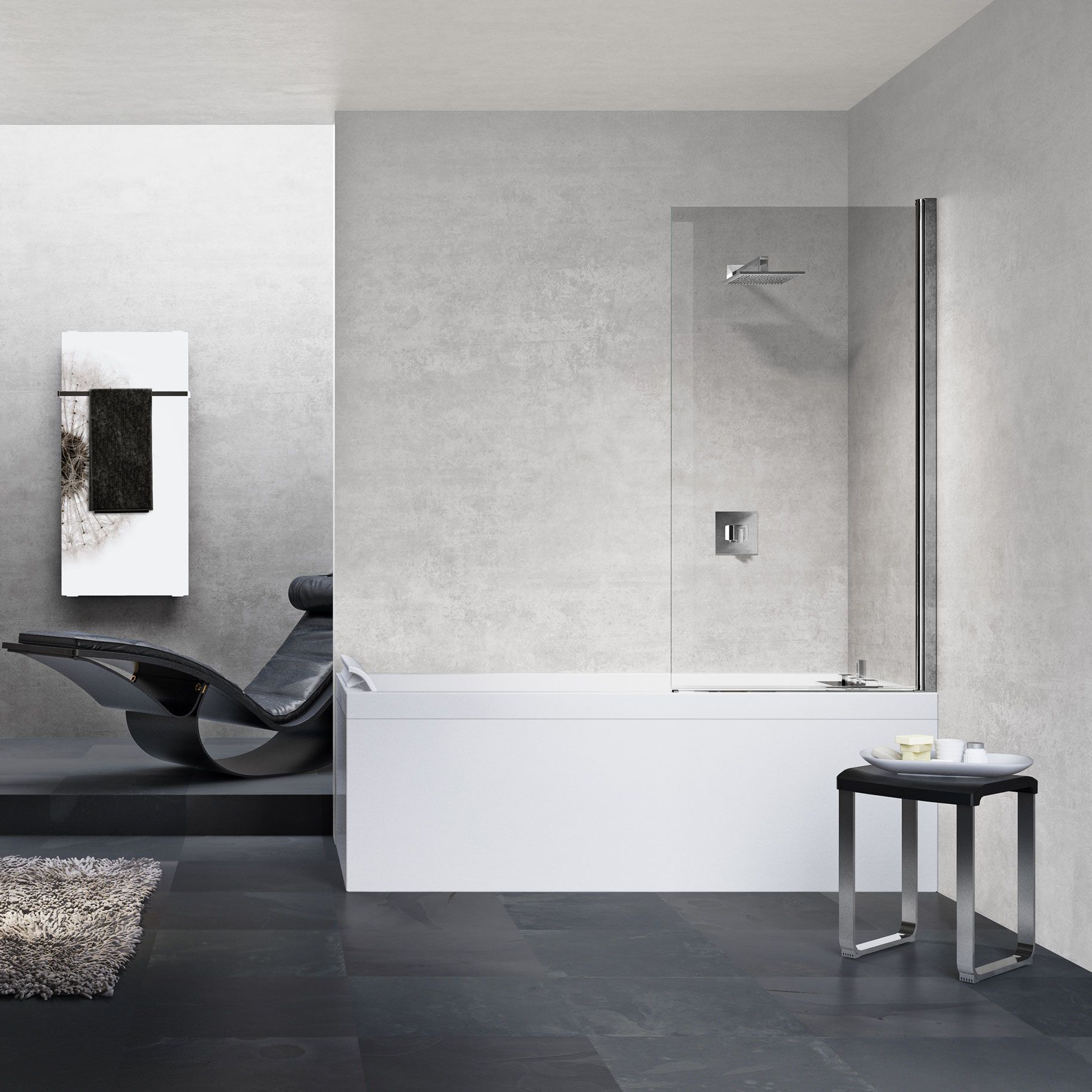 Badekarvegg Novellini Young 2.0 1V