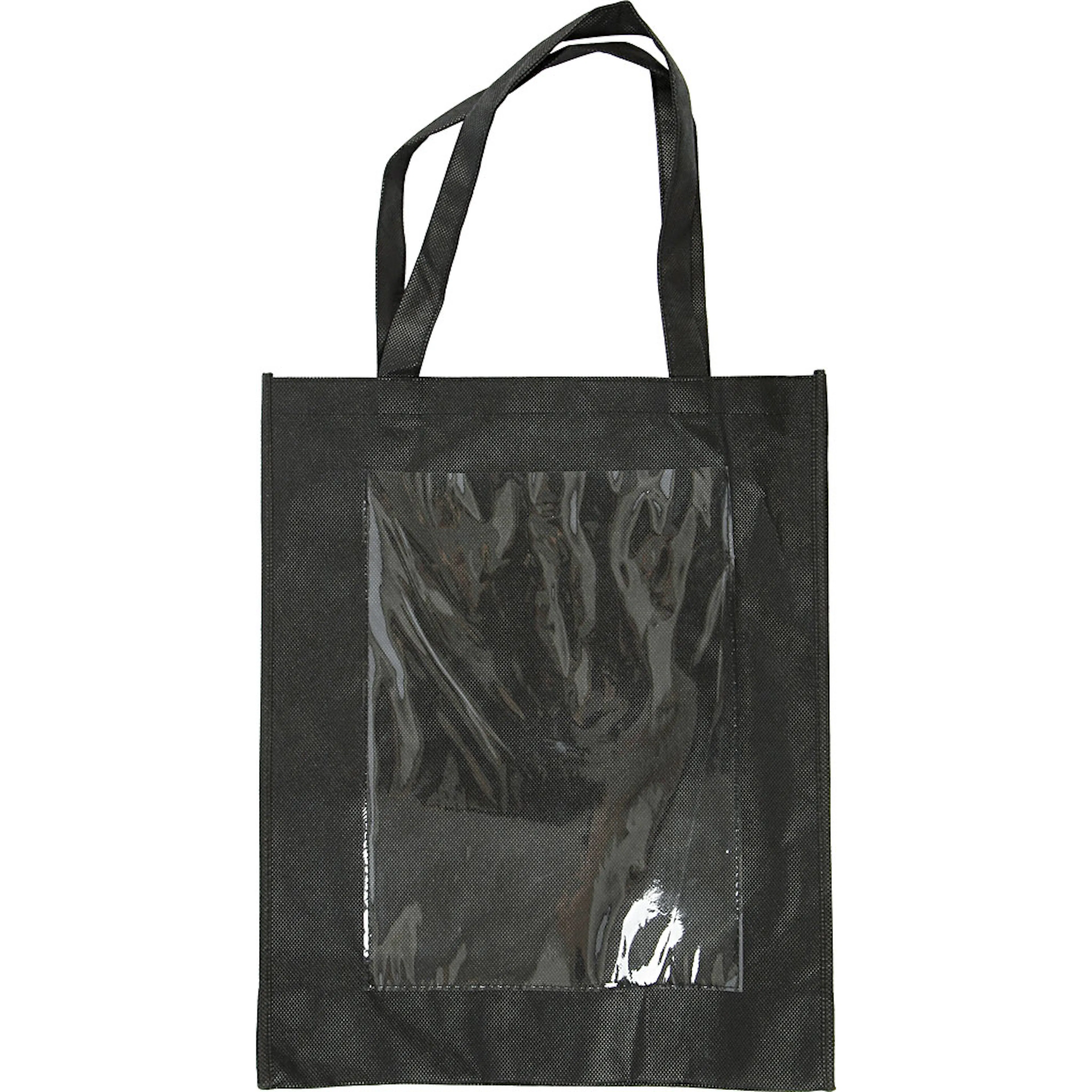 Veske Creativ Company med Plastfront Svart 42x34x12 cm 1 stk