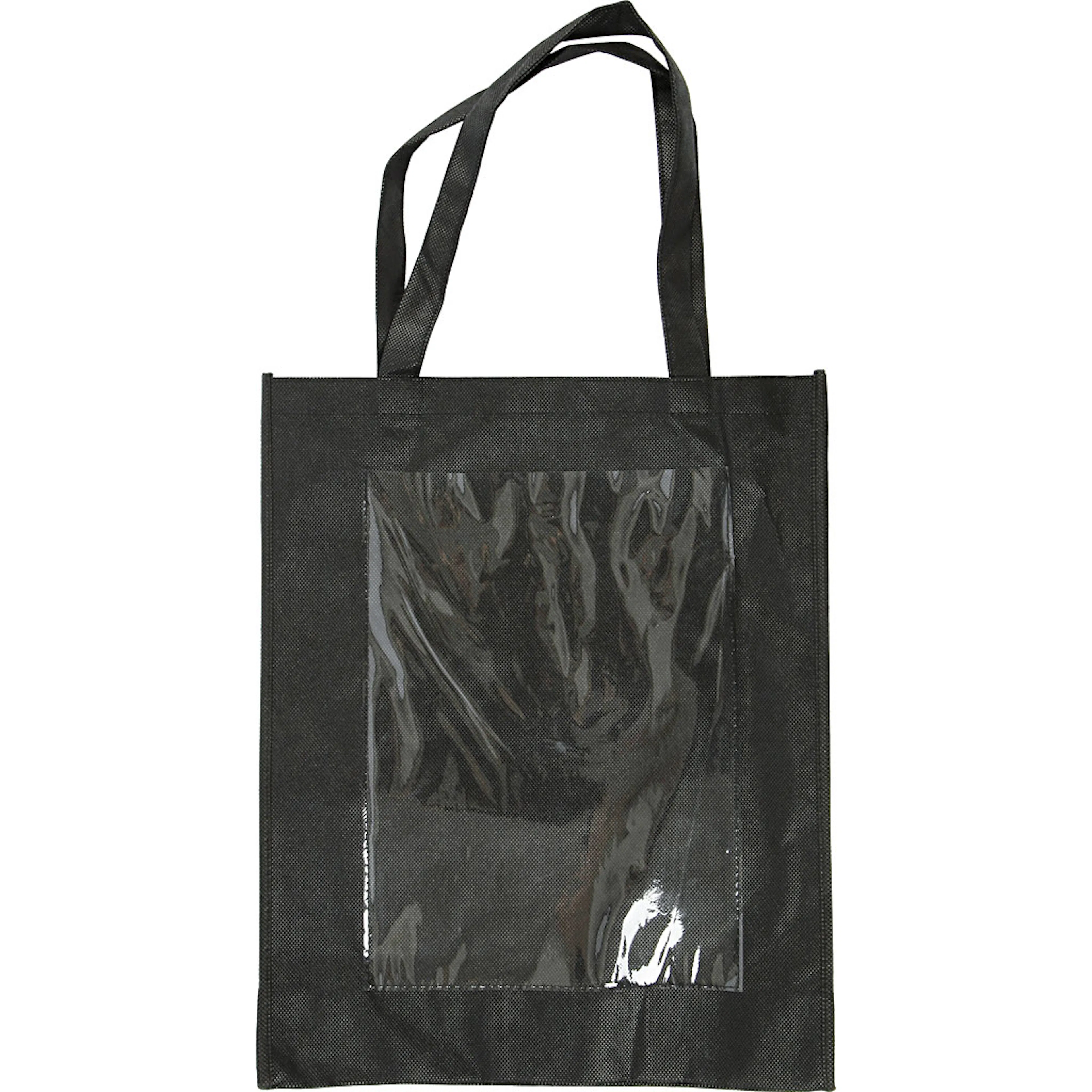 Veske Creativ Company med Plastfront Svart 42x34x12 cm 1 stk