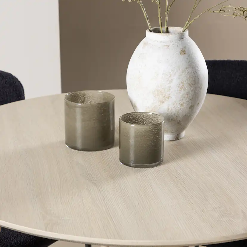 Spisegruppe Venture Home Plaza Ø100 med 4 stk Modesto Stoler