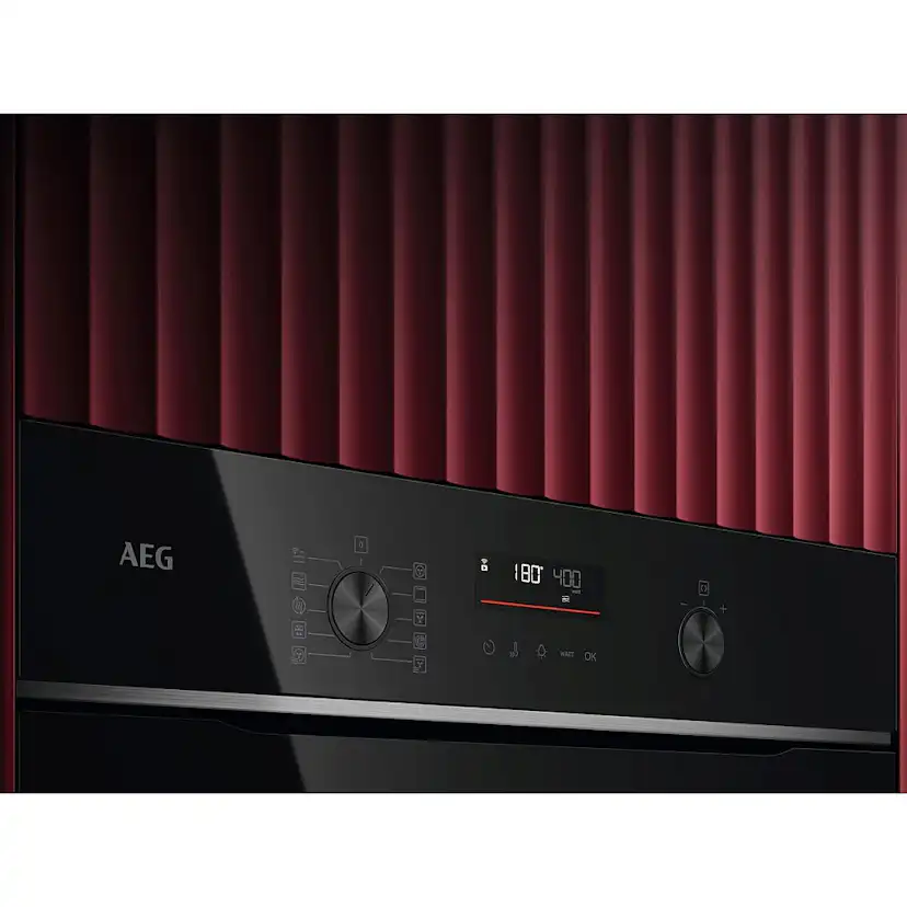 Innbyggingsovn AEG TK6NK501B CombiQuick® Sort med WiFi