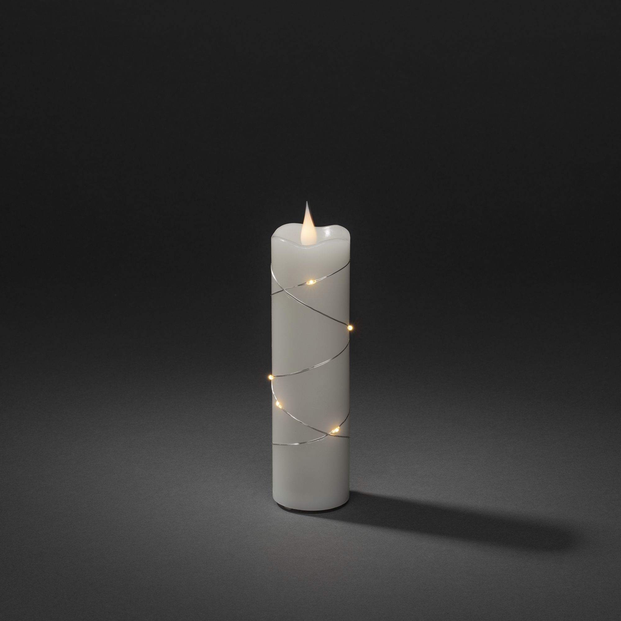 Vokslys Gnosjö Konstsmide Micro-LED 1824-26 2xAA