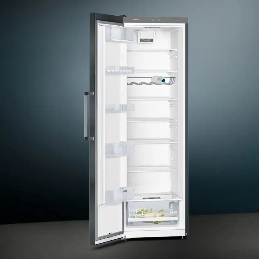 Kjøleskap Siemens KS36VVXDP iQ300 Svart Stål