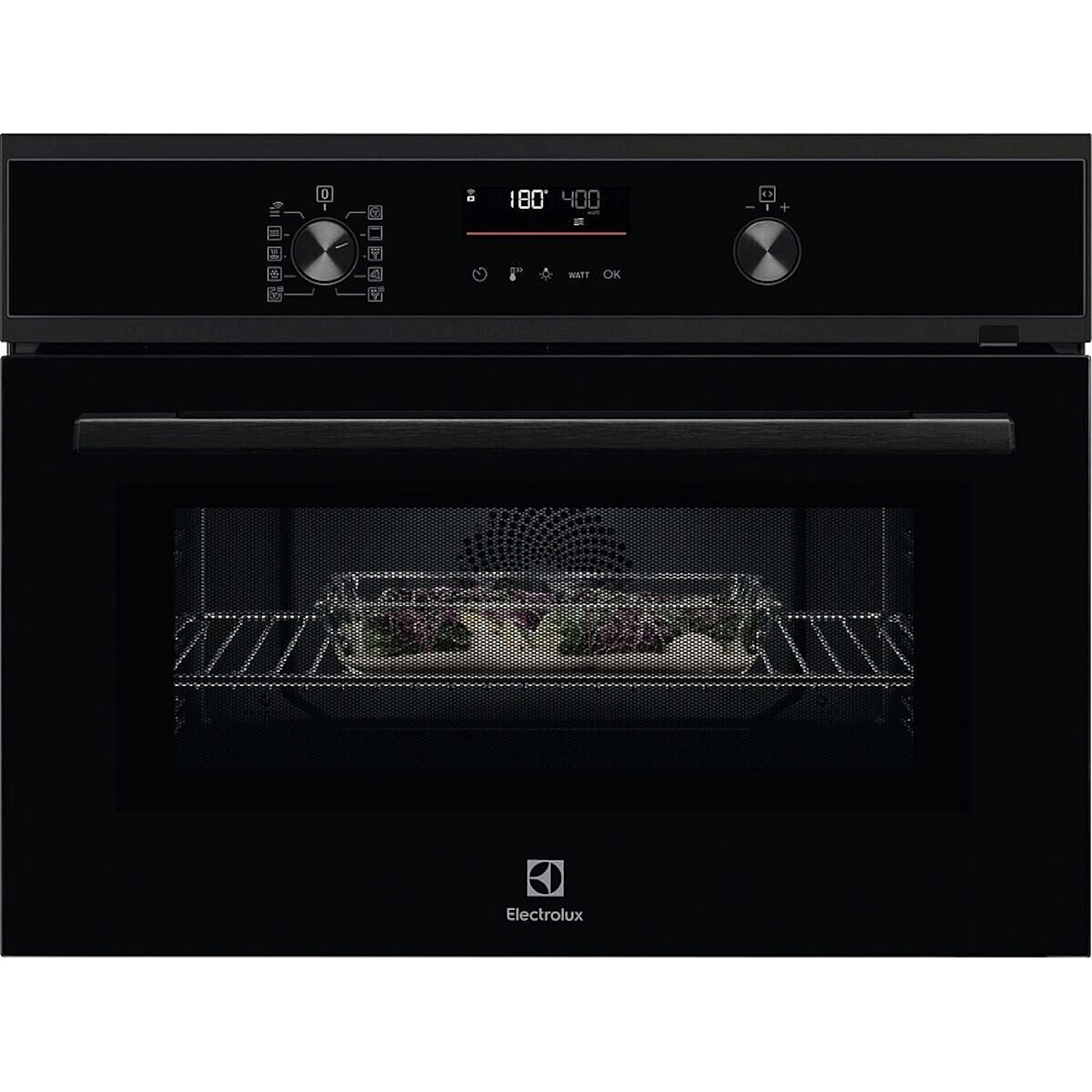 Innbyggingsovn Electrolux COM800CB Sort med WiFi og Mikrofunksjon