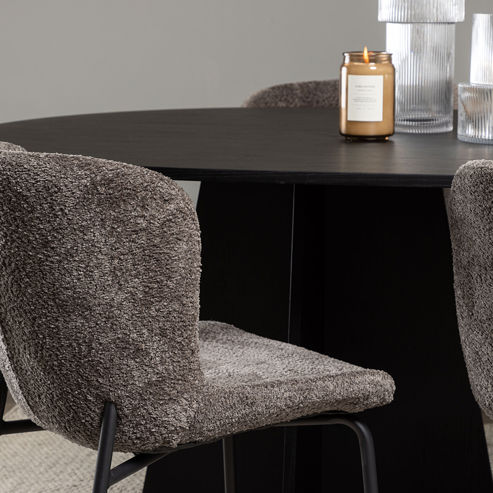 Spisegruppe Venture Home Bootcut Oval med 6 Modesto Stoler