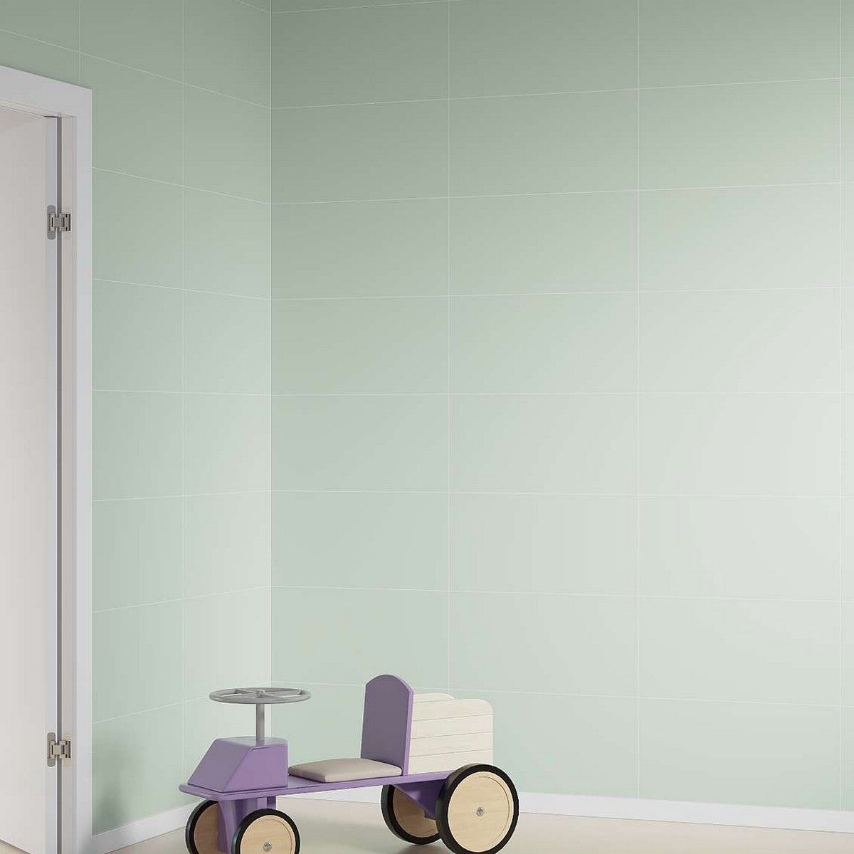 Baderomspanel Fibo 3085-6030 EM Light Green
