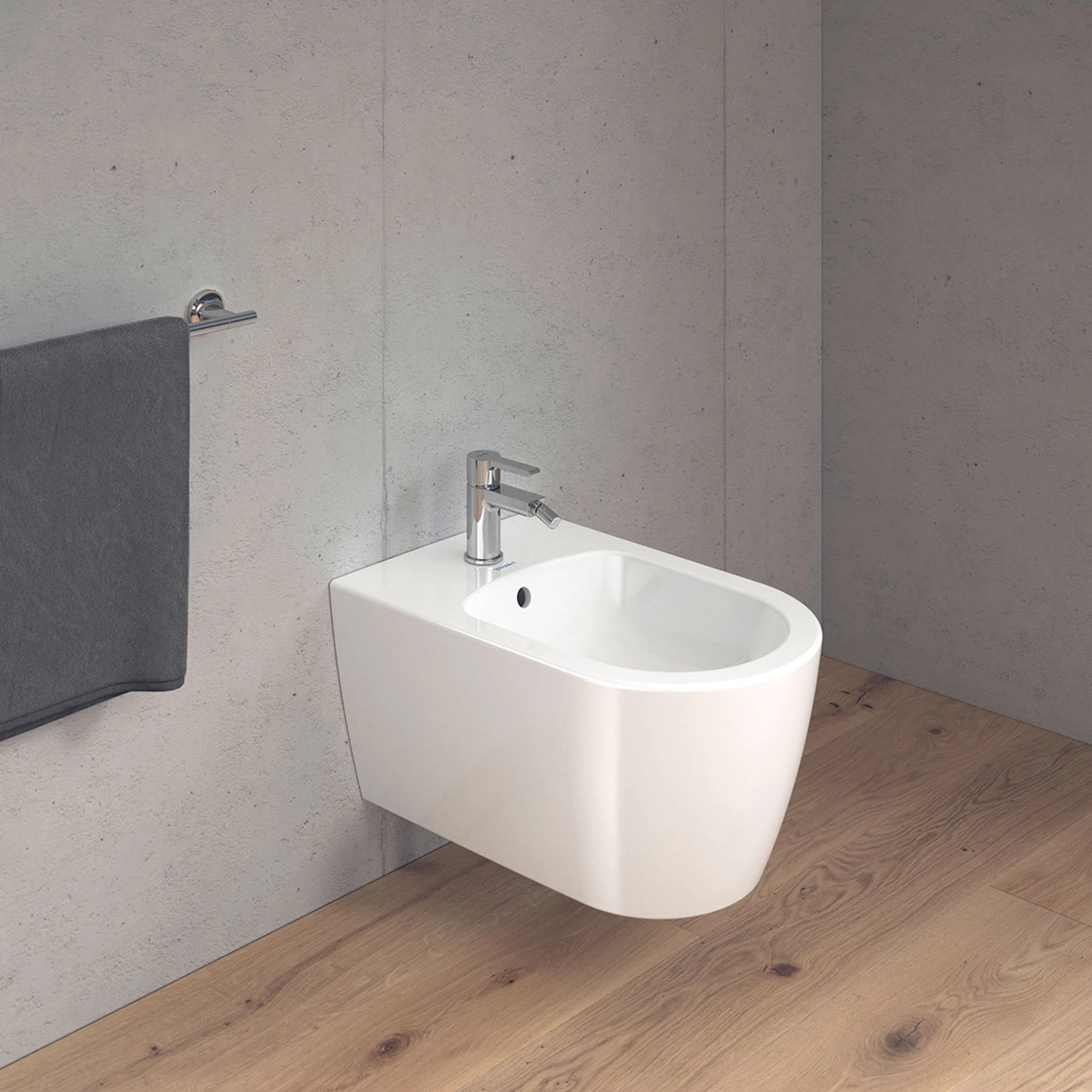 Bidé Duravit ME by Starck Veggmontert