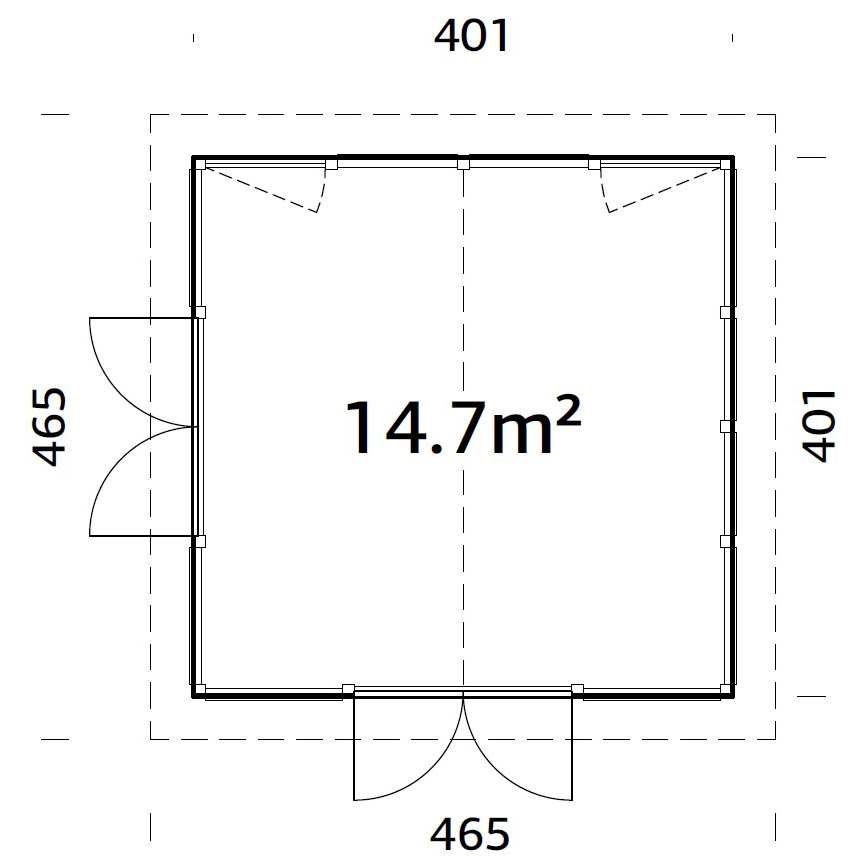 Hagestue Palmako Isabella 14,7 M2