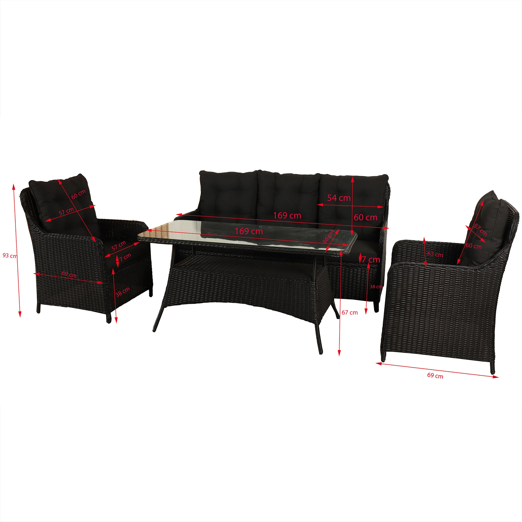 Loungegruppe Lyfco Rögrund