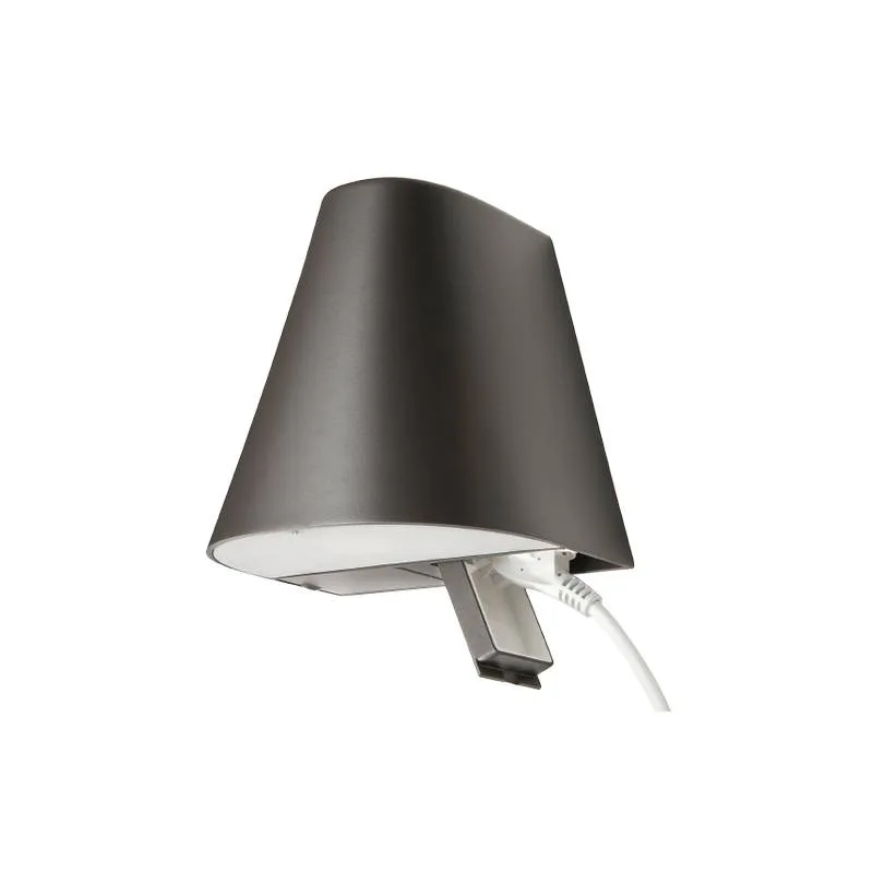 Vegglampe SG ARMATUREN Spike Grafit 1100 Opplysning/Uttak