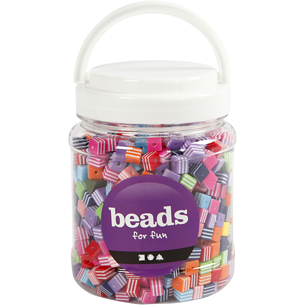 Perler Creativ Company Multimix Str 8x8 mm Hullstr 2,5 mm