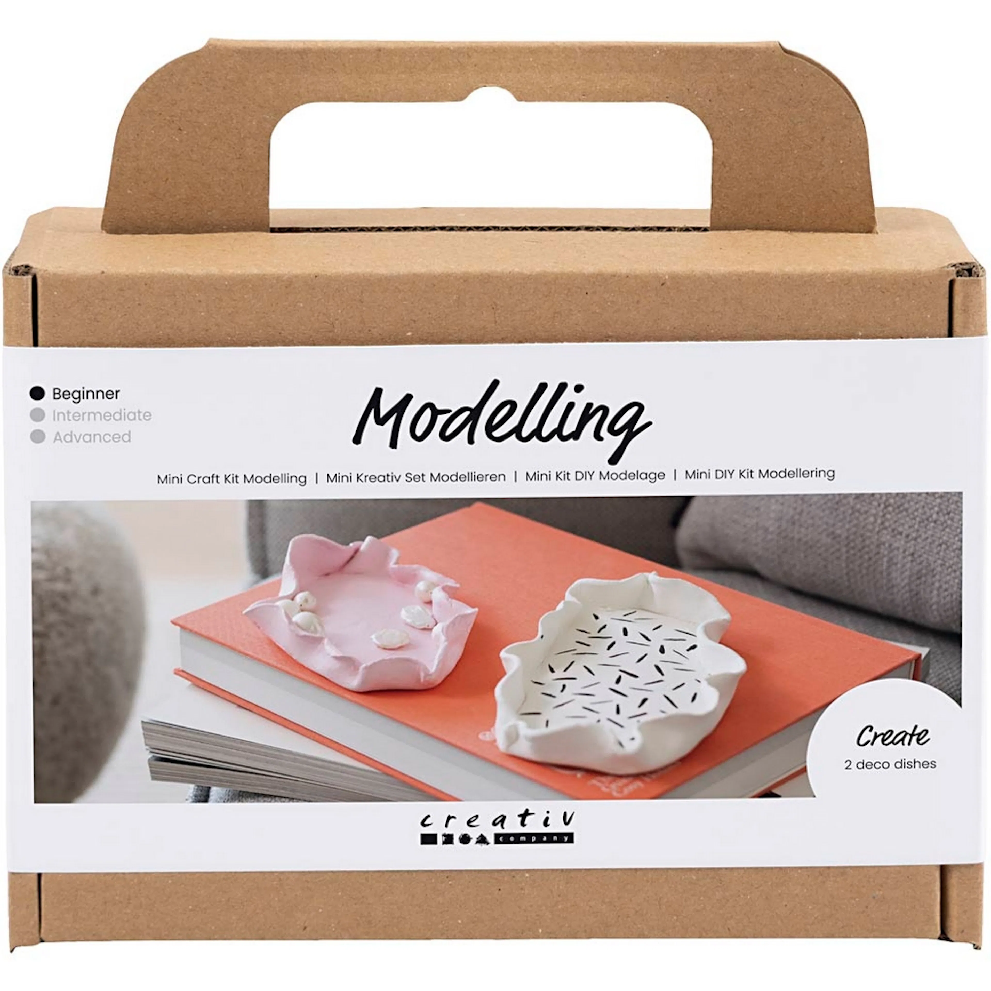 Hobbysett Creativ Company Mini DIY Kit Skåler Modellering
