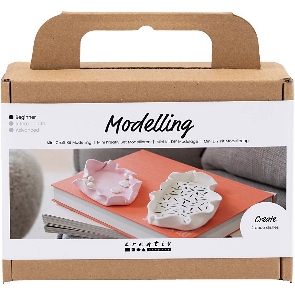 Hobbysett Creativ Company Mini DIY Kit Skåler Modellering