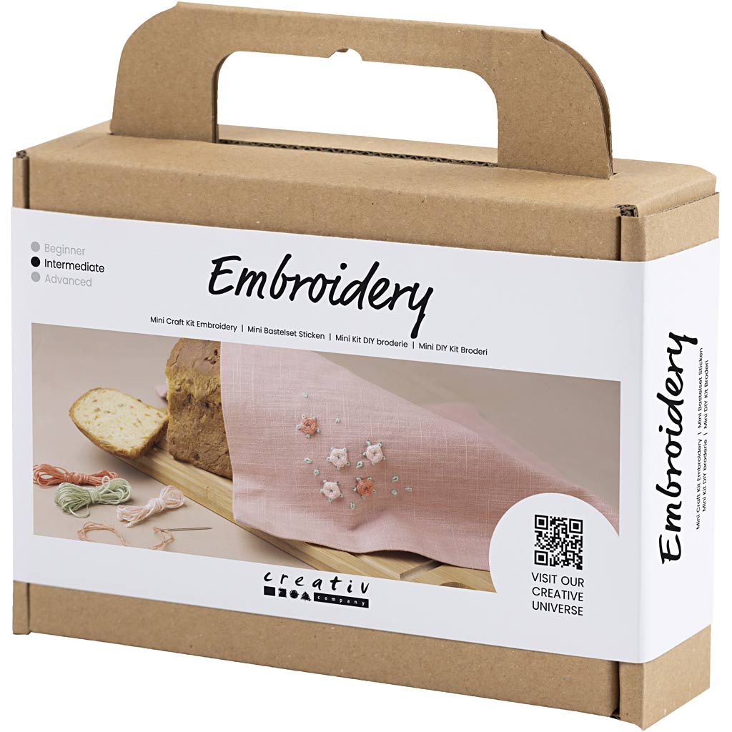 Brodering Creativ Company Mini DIY Kit Stoffserviett