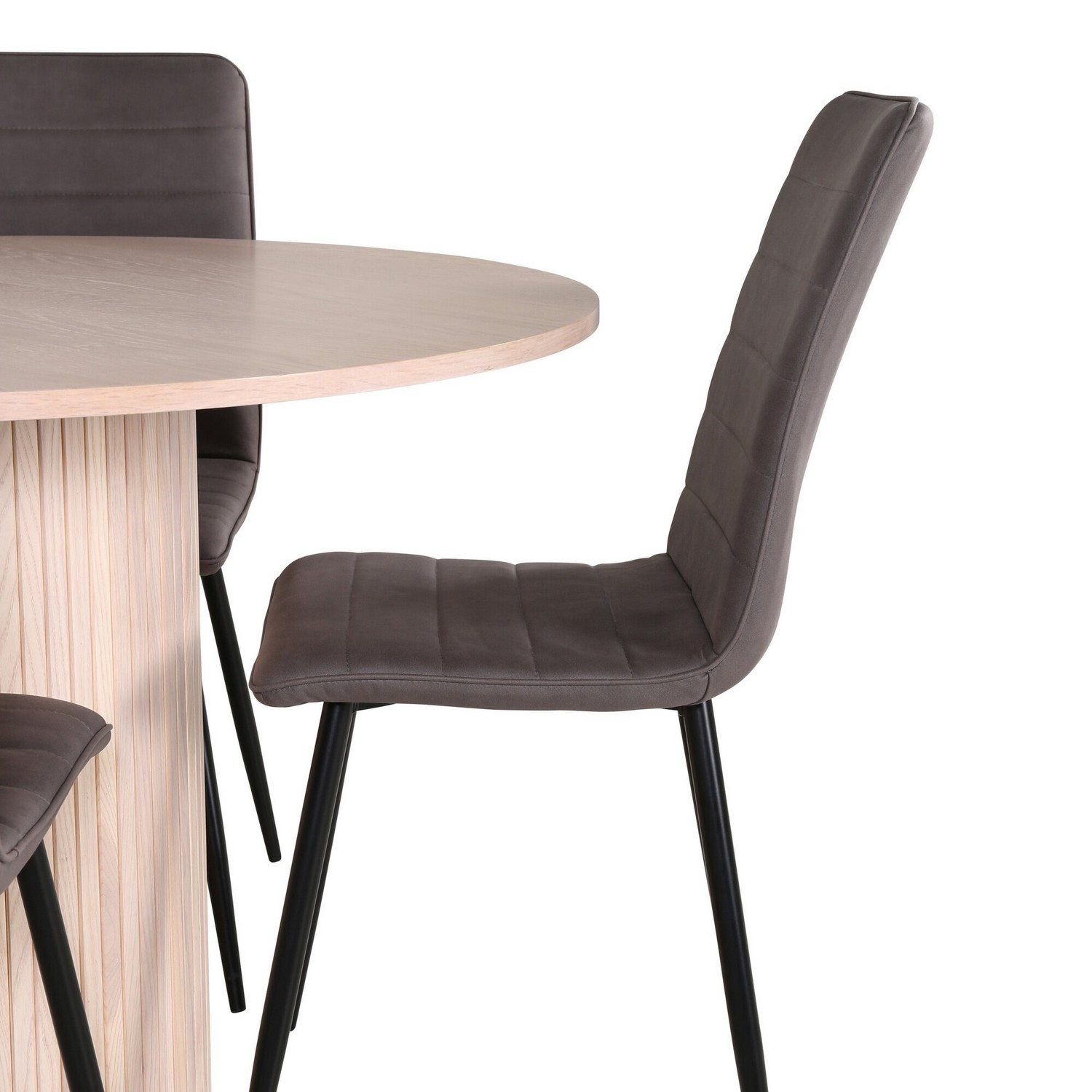 Spisegruppe Venture Home med Bianca Spisebord og 4 Walerina Spisestoler